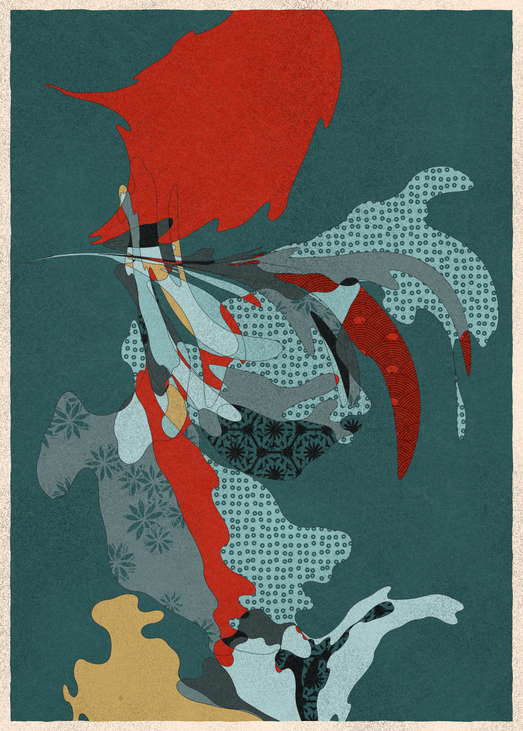 Art Blocks - Art Blocks v2 - Memories of Qilin #71 - NFT # 282000071