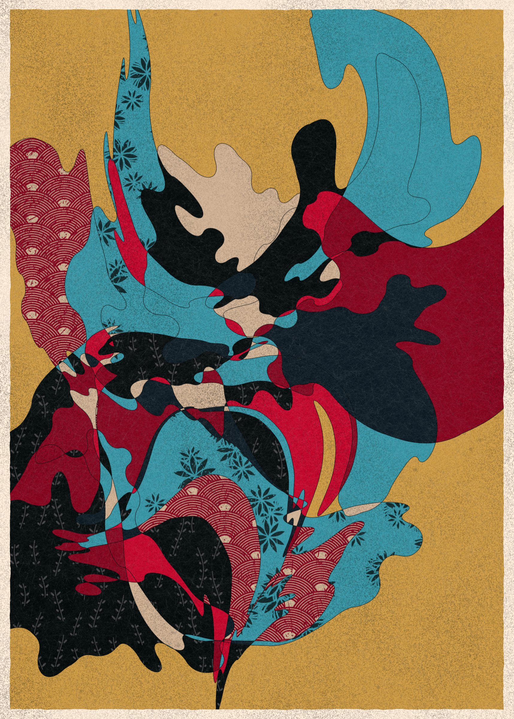 Art Blocks - Art Blocks v2 - Memories of Qilin #85 - NFT # 282000085