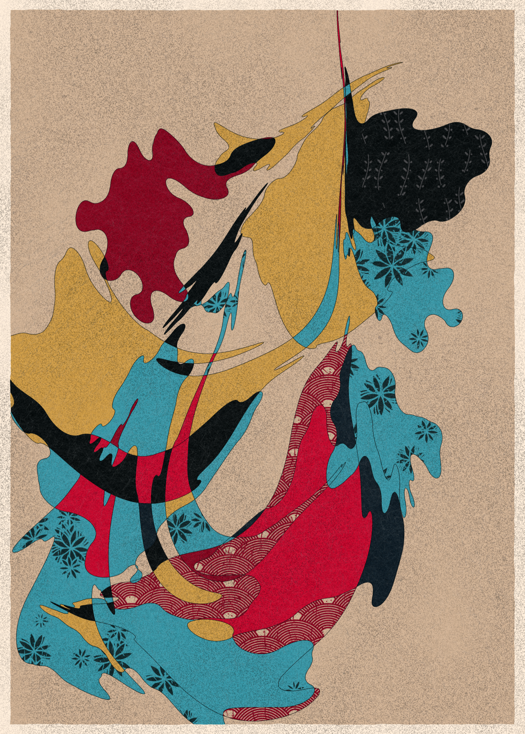 Art Blocks - Art Blocks v2 - Memories of Qilin #92 - NFT # 282000092