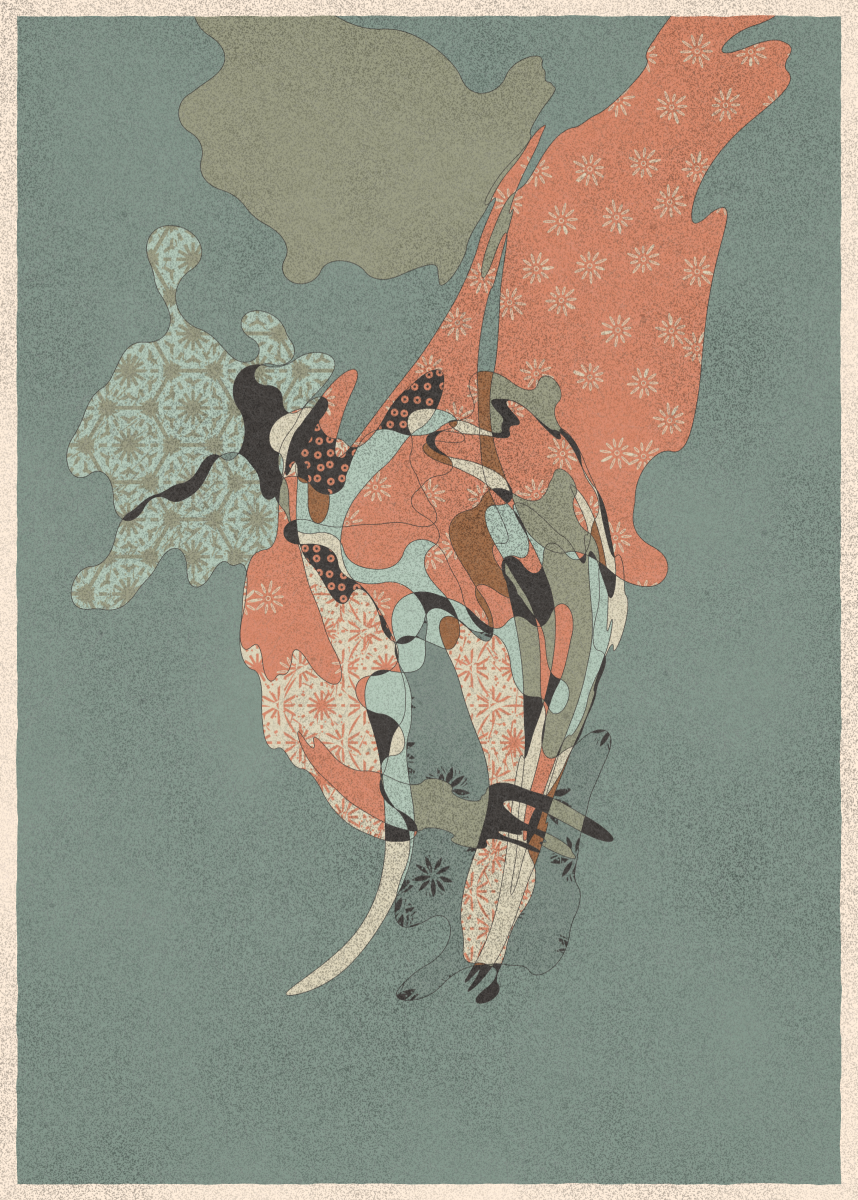 Art Blocks - Art Blocks v2 - Memories of Qilin #98 - NFT # 282000098