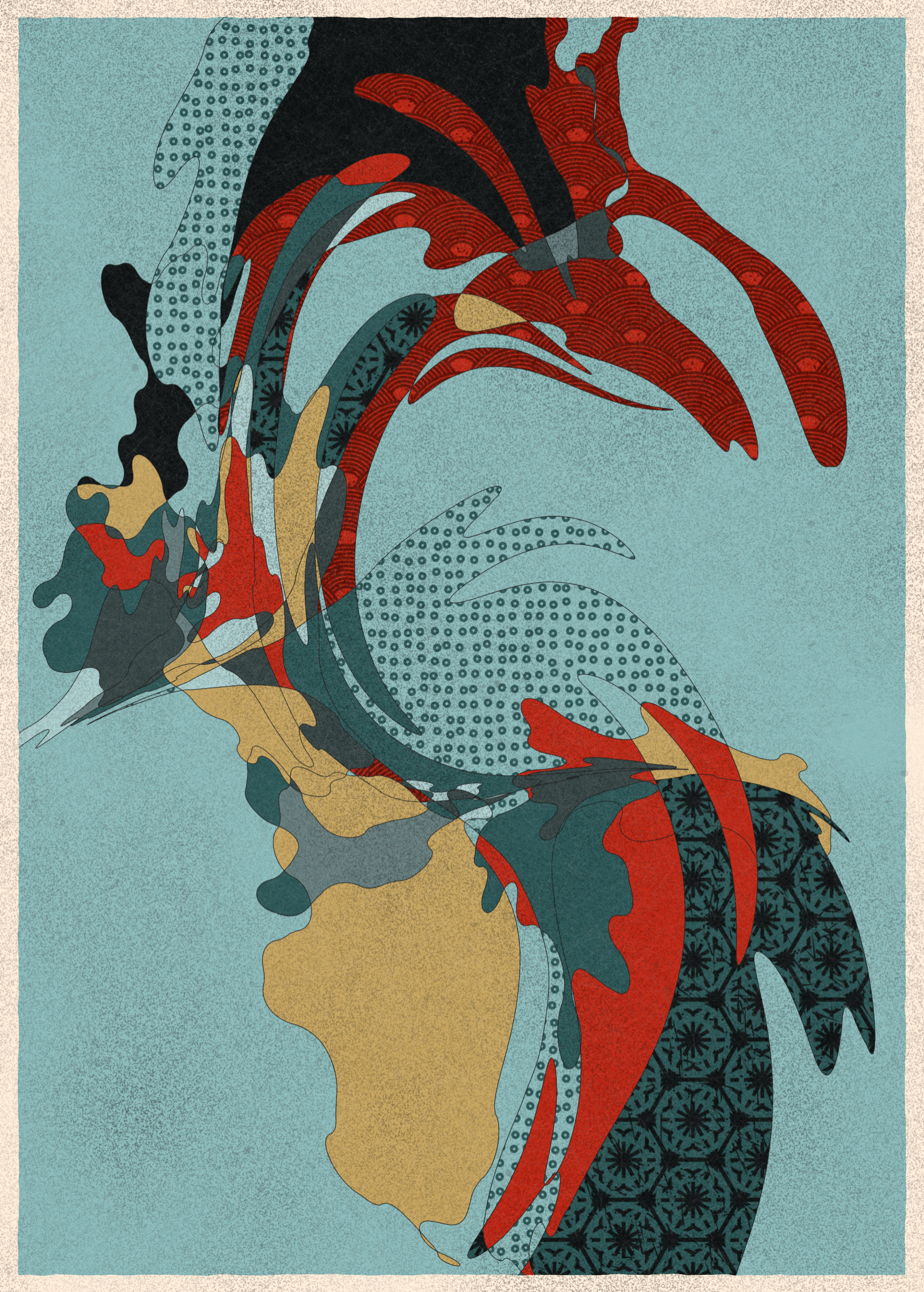 Art Blocks - Art Blocks v2 - Memories of Qilin #102 - NFT # 282000102