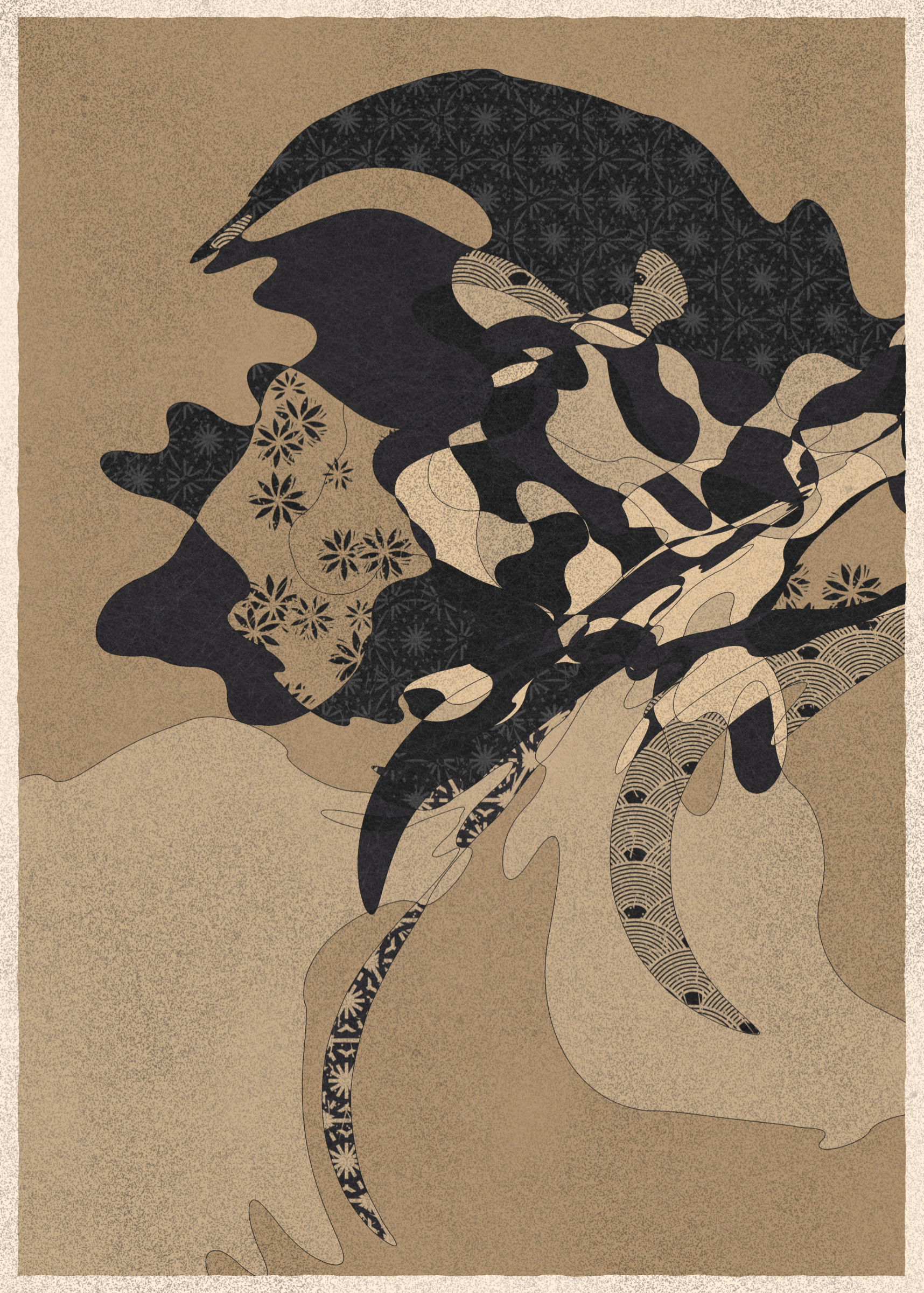 Art Blocks - Art Blocks v2 - Memories of Qilin #115 - NFT # 282000115