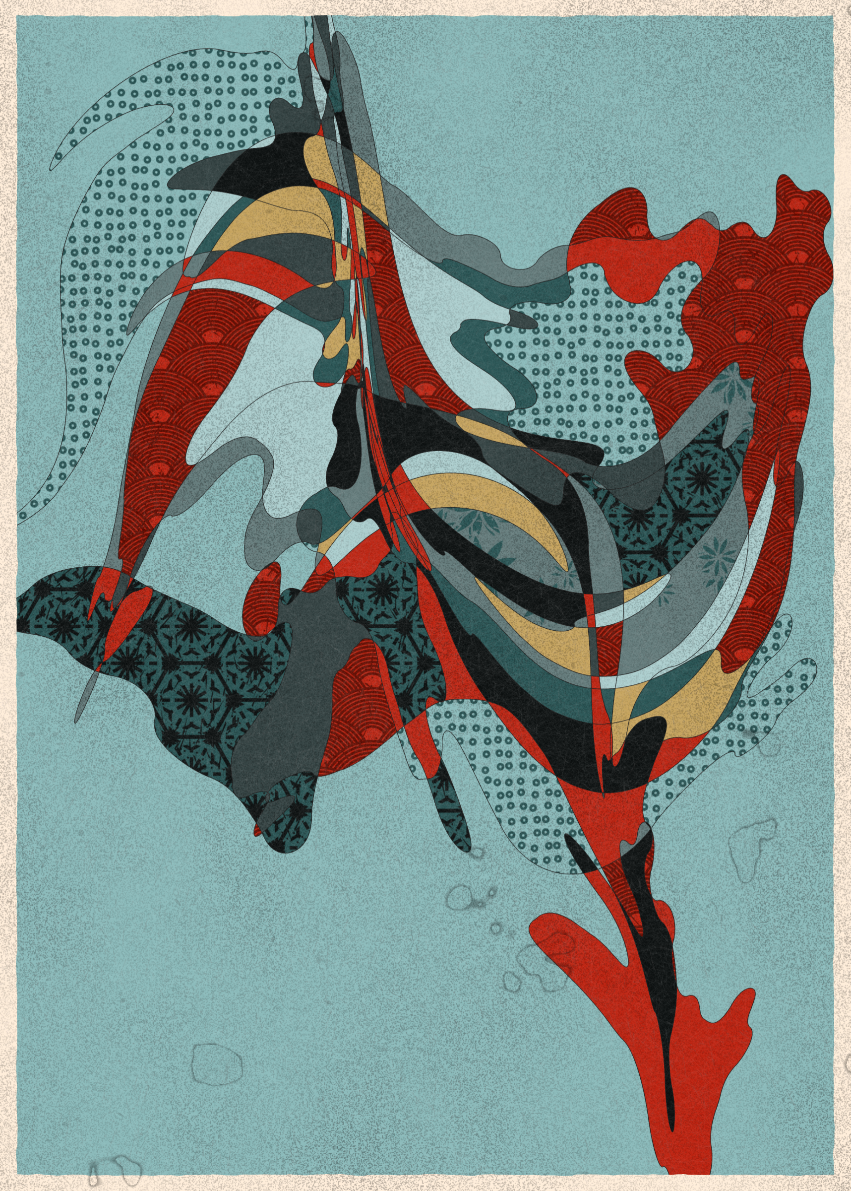 Art Blocks - Art Blocks v2 - Memories of Qilin #116 - NFT # 282000116