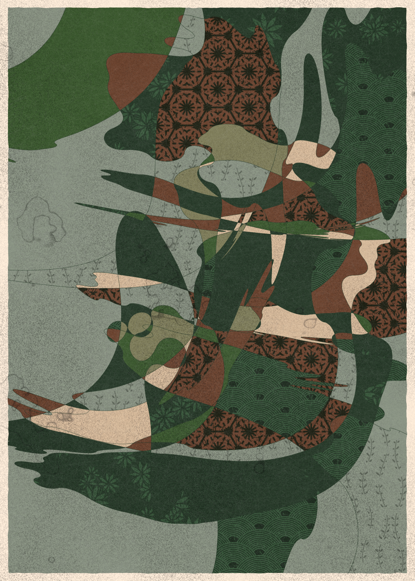 Art Blocks - Art Blocks v2 - Memories of Qilin #117 - NFT # 282000117