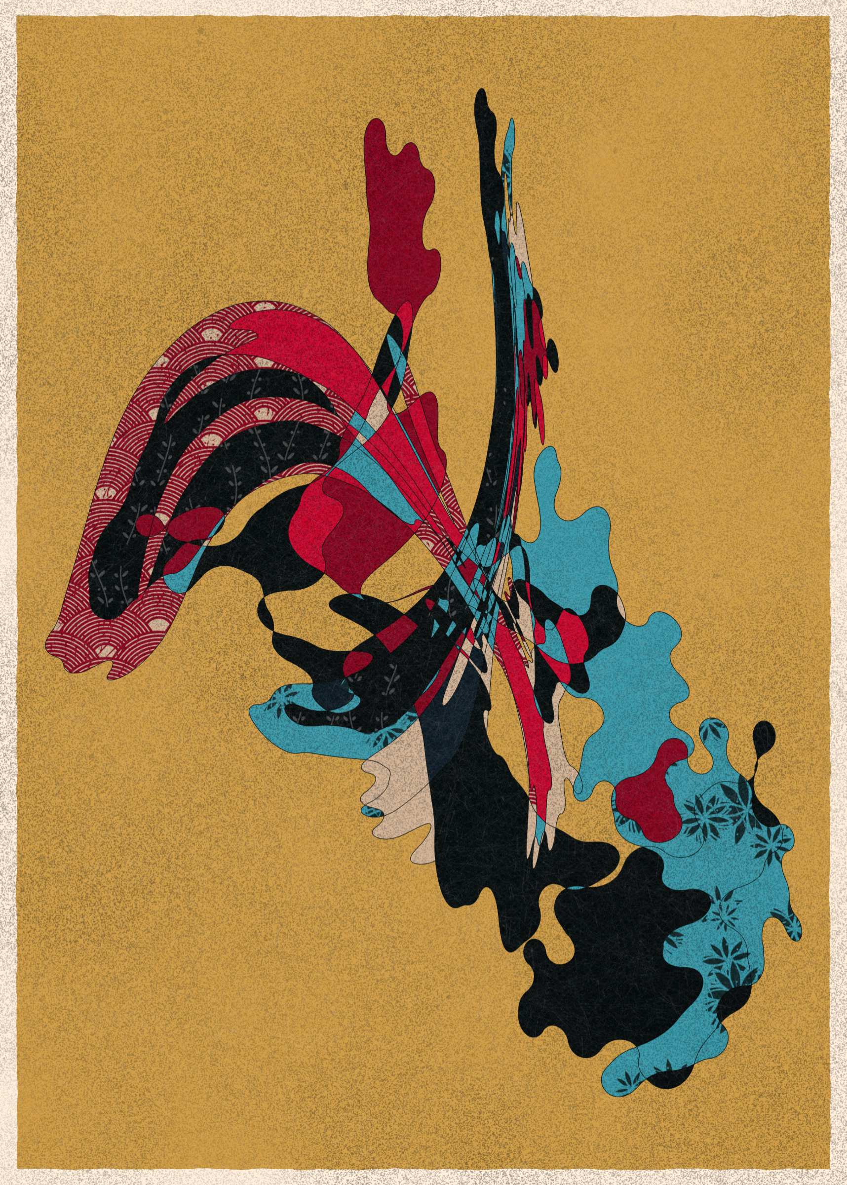 Art Blocks - Art Blocks v2 - Memories of Qilin #119 - NFT # 282000119