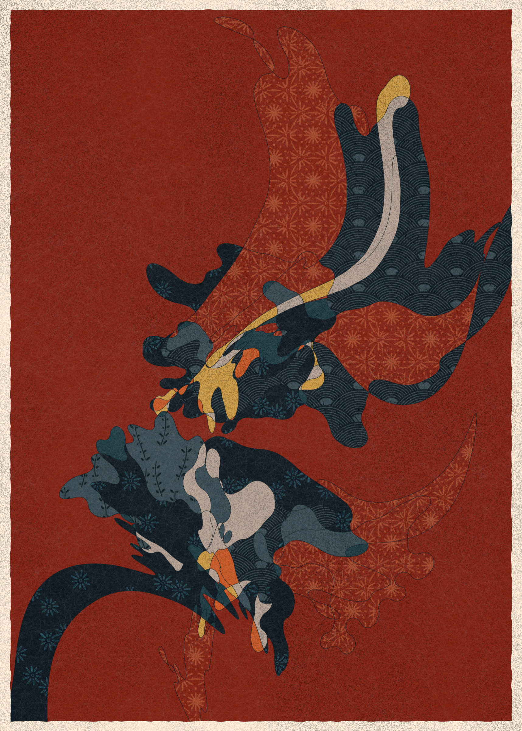 Art Blocks - Art Blocks v2 - Memories of Qilin #127 - NFT # 282000127