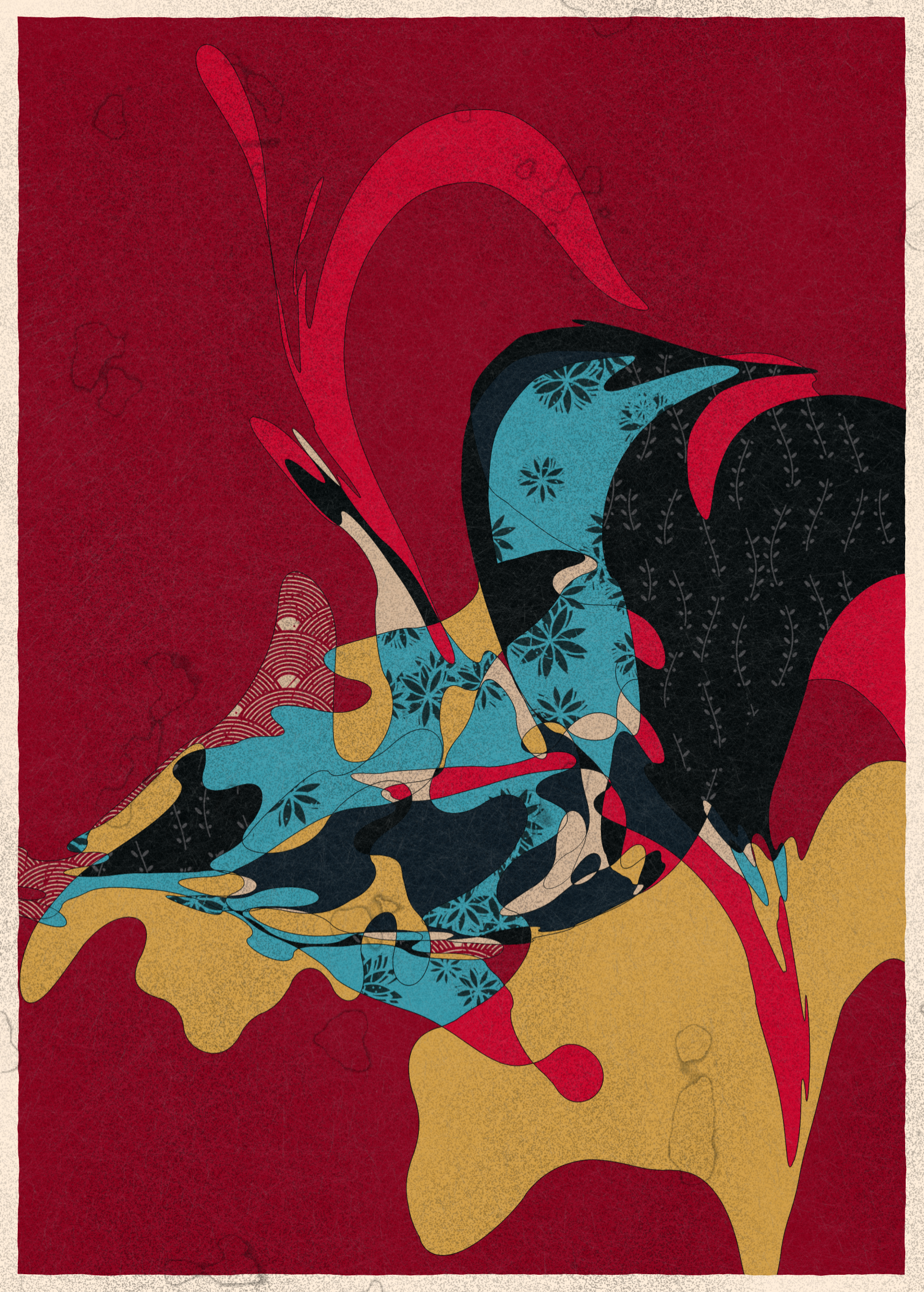 Art Blocks - Art Blocks v2 - Memories of Qilin #129 - NFT # 282000129