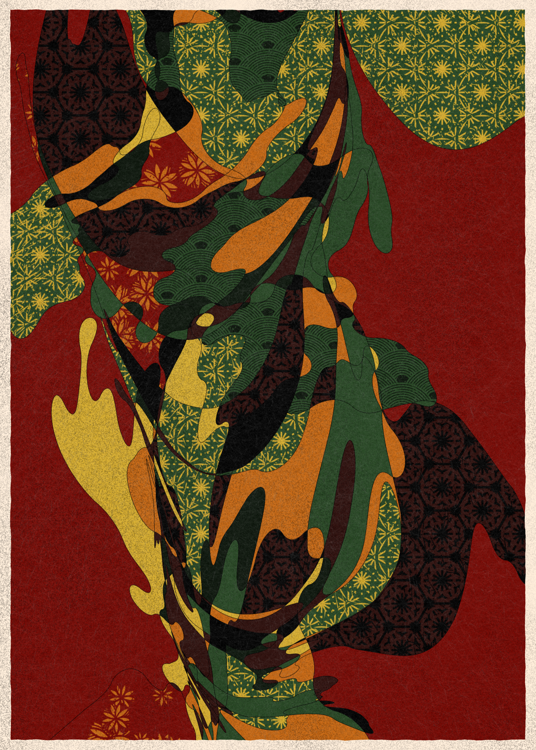 Art Blocks - Art Blocks v2 - Memories of Qilin #131 - NFT # 282000131