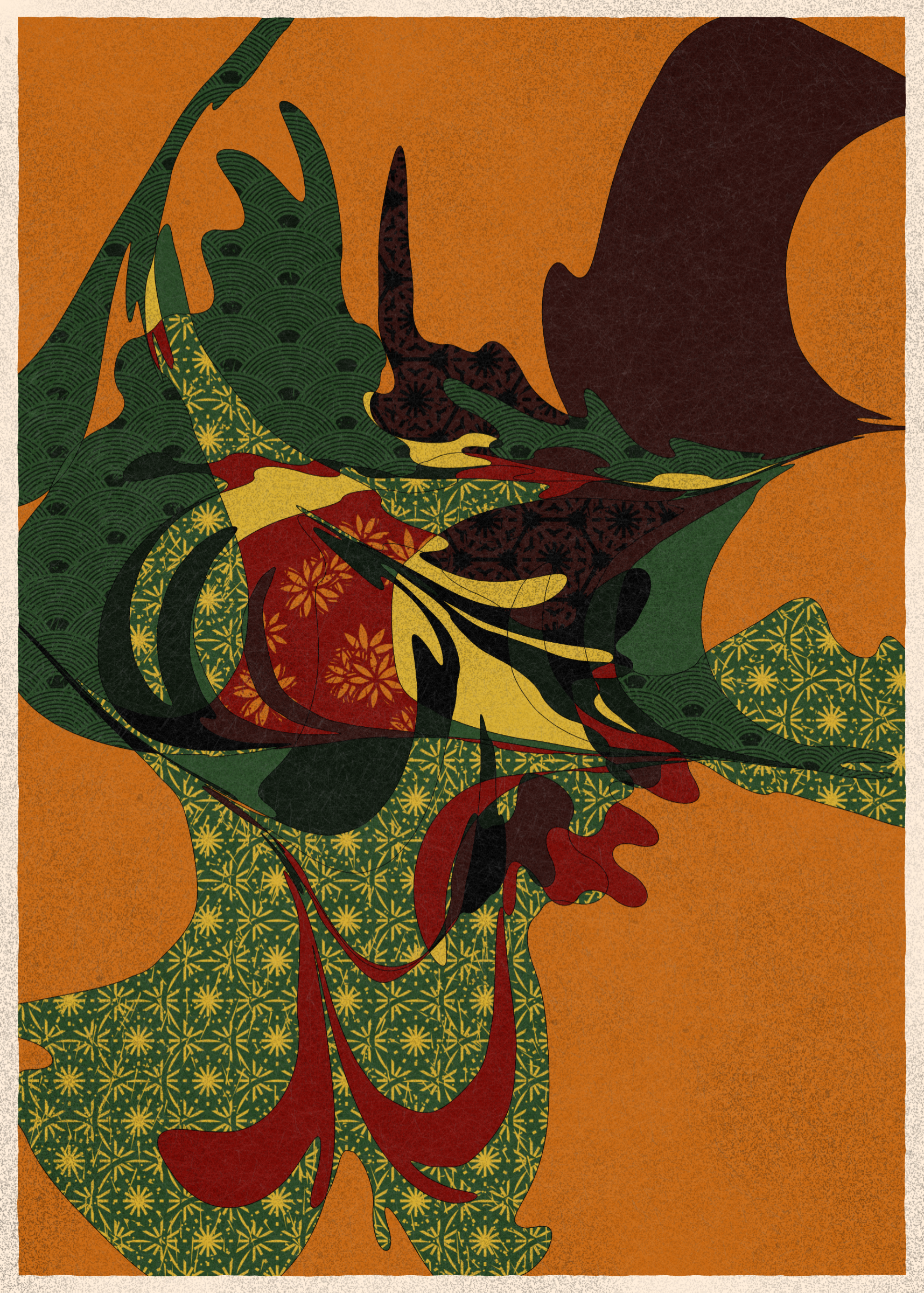 Art Blocks - Art Blocks v2 - Memories of Qilin #132 - NFT # 282000132