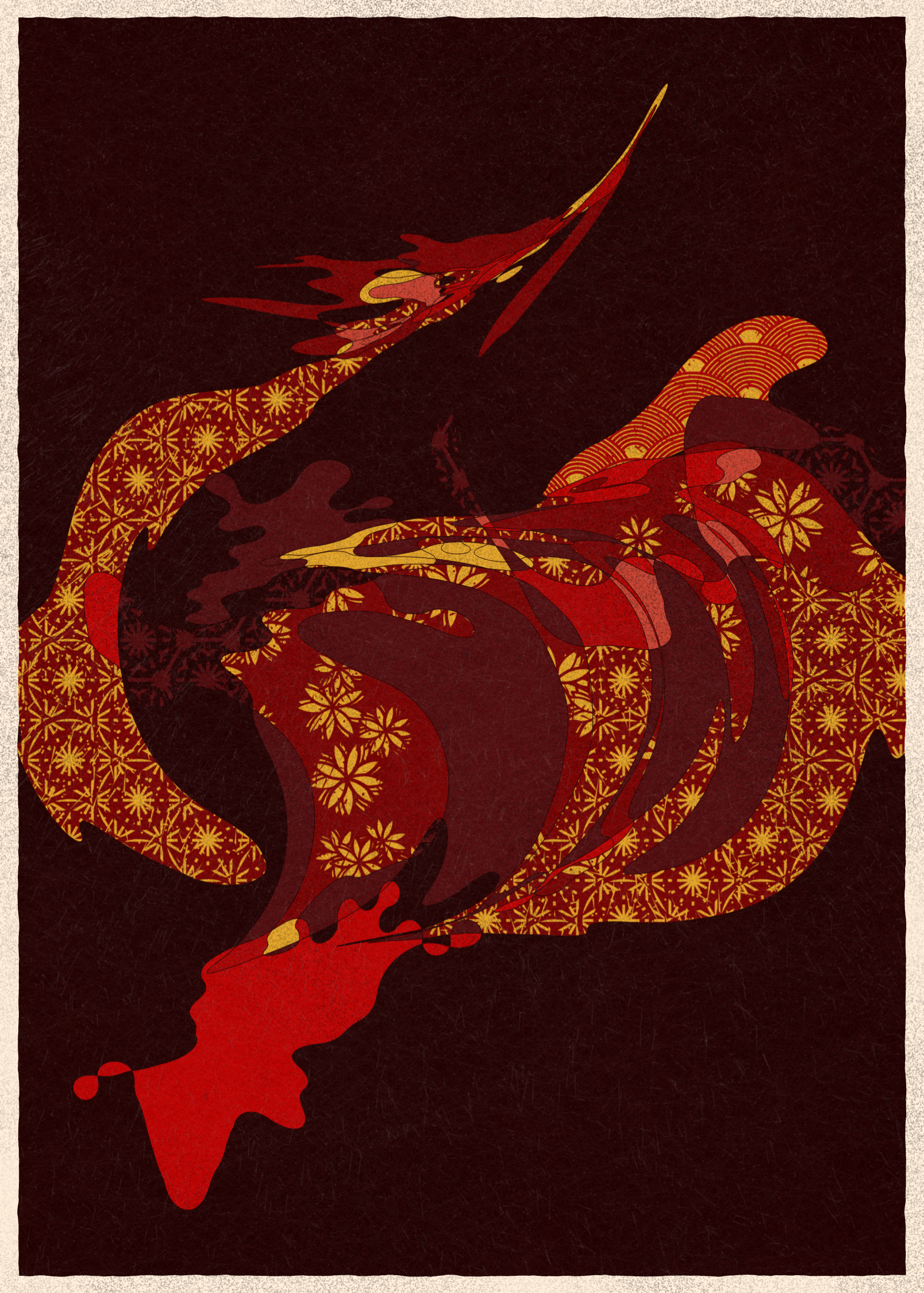 Art Blocks - Art Blocks v2 - Memories of Qilin #134 - NFT # 282000134