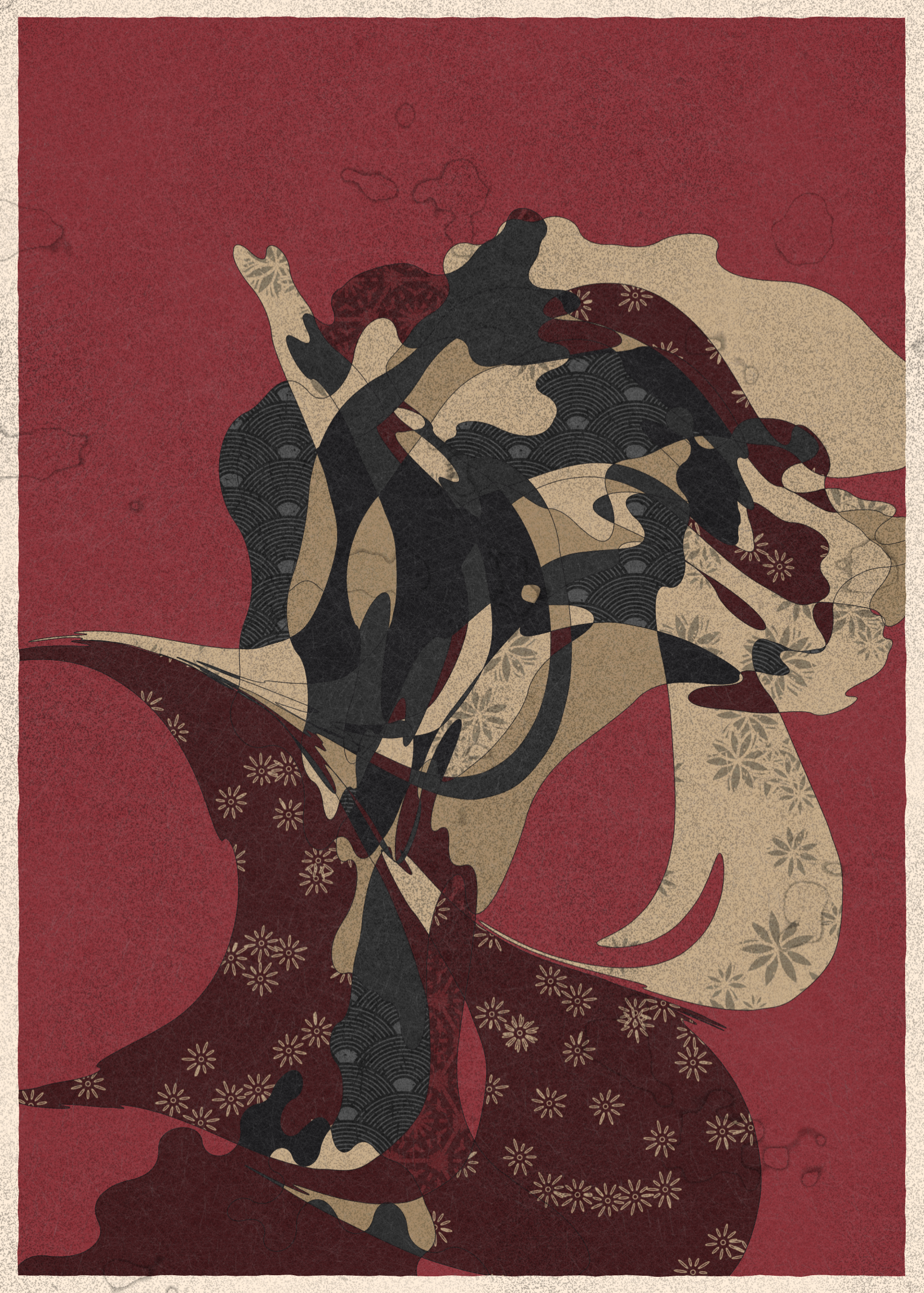 Art Blocks - Art Blocks v2 - Memories of Qilin #135 - NFT # 282000135