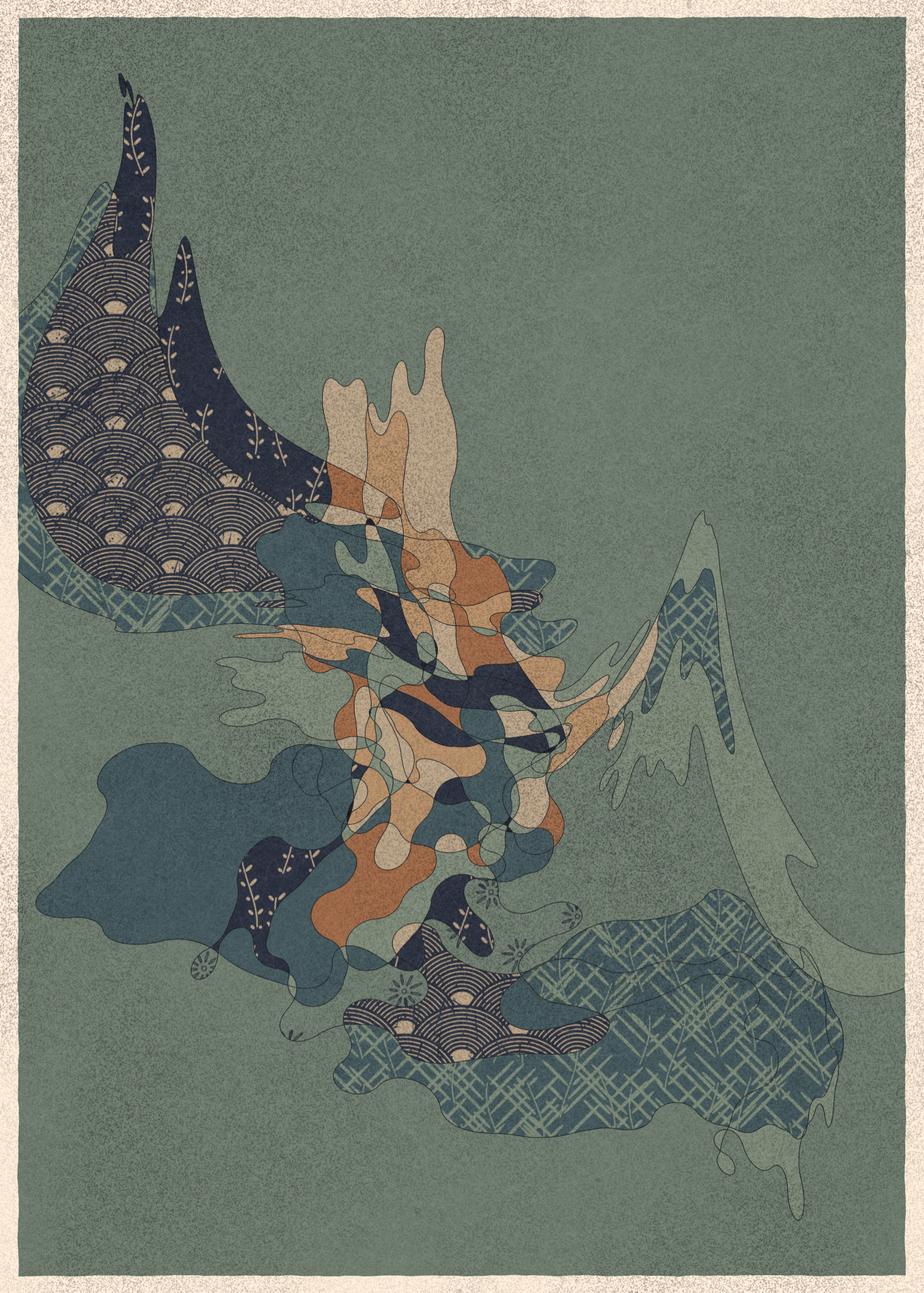 Art Blocks - Art Blocks v2 - Memories of Qilin #140 - NFT # 282000140