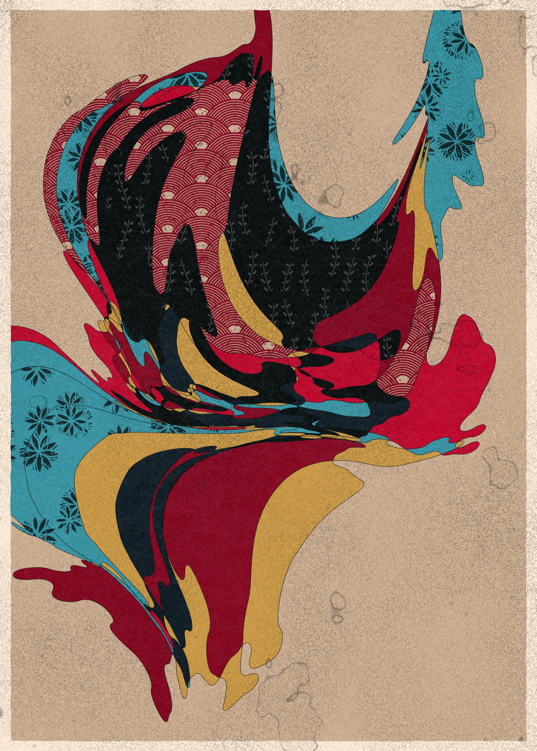 Art Blocks - Art Blocks v2 - Memories of Qilin #142 - NFT # 282000142