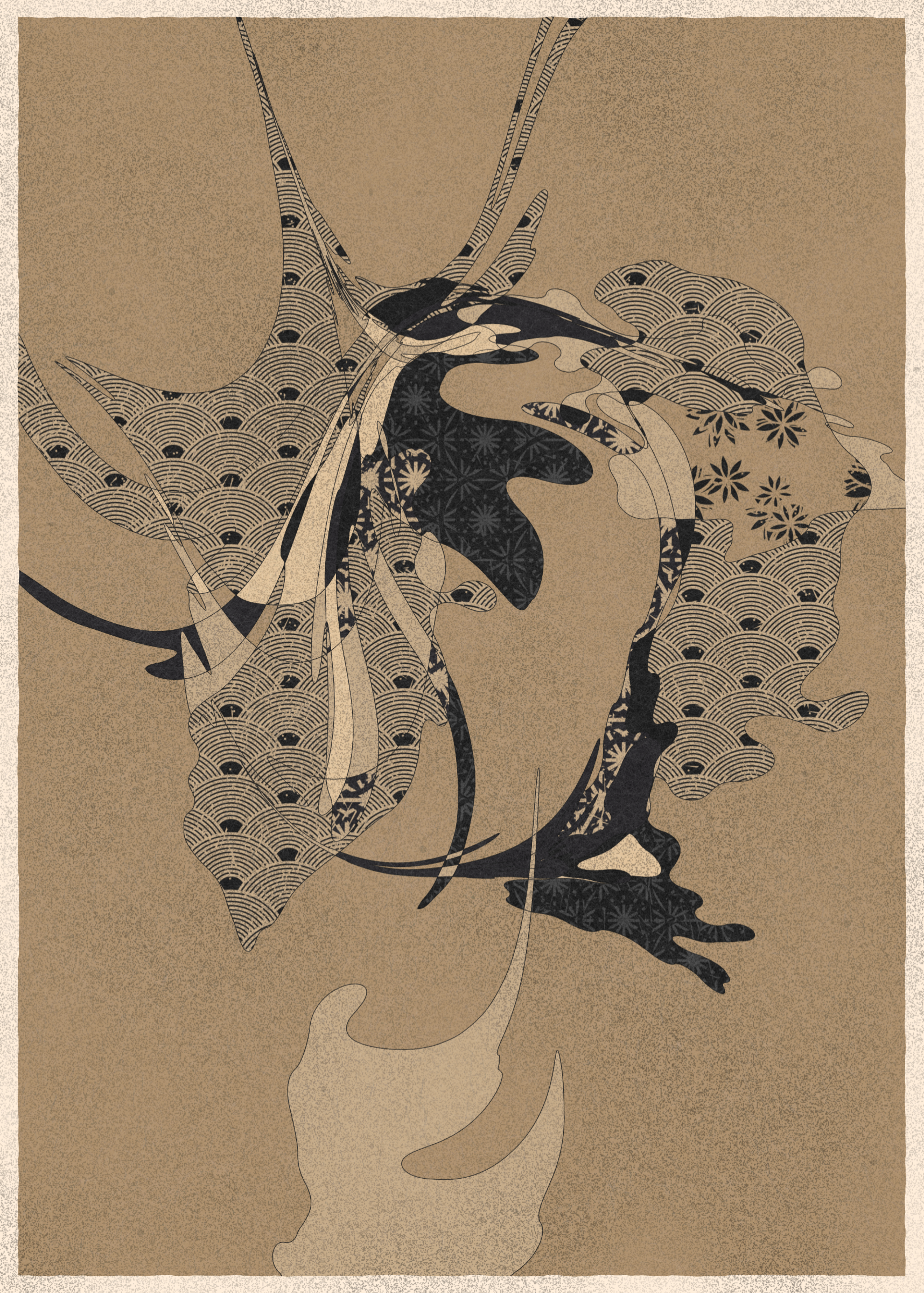 Art Blocks - Art Blocks v2 - Memories of Qilin #145 - NFT # 282000145