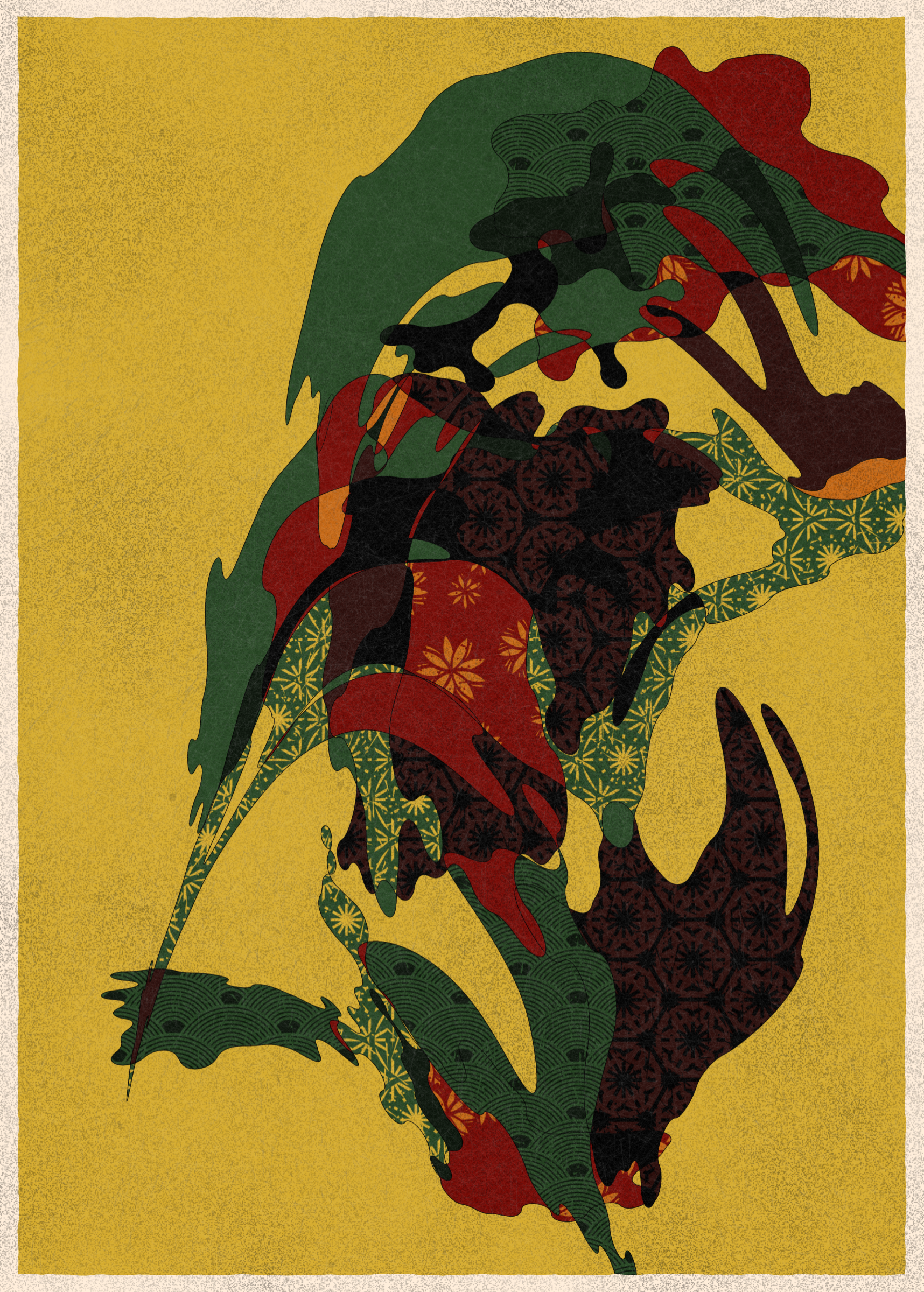 Art Blocks - Art Blocks v2 - Memories of Qilin #148 - NFT # 282000148