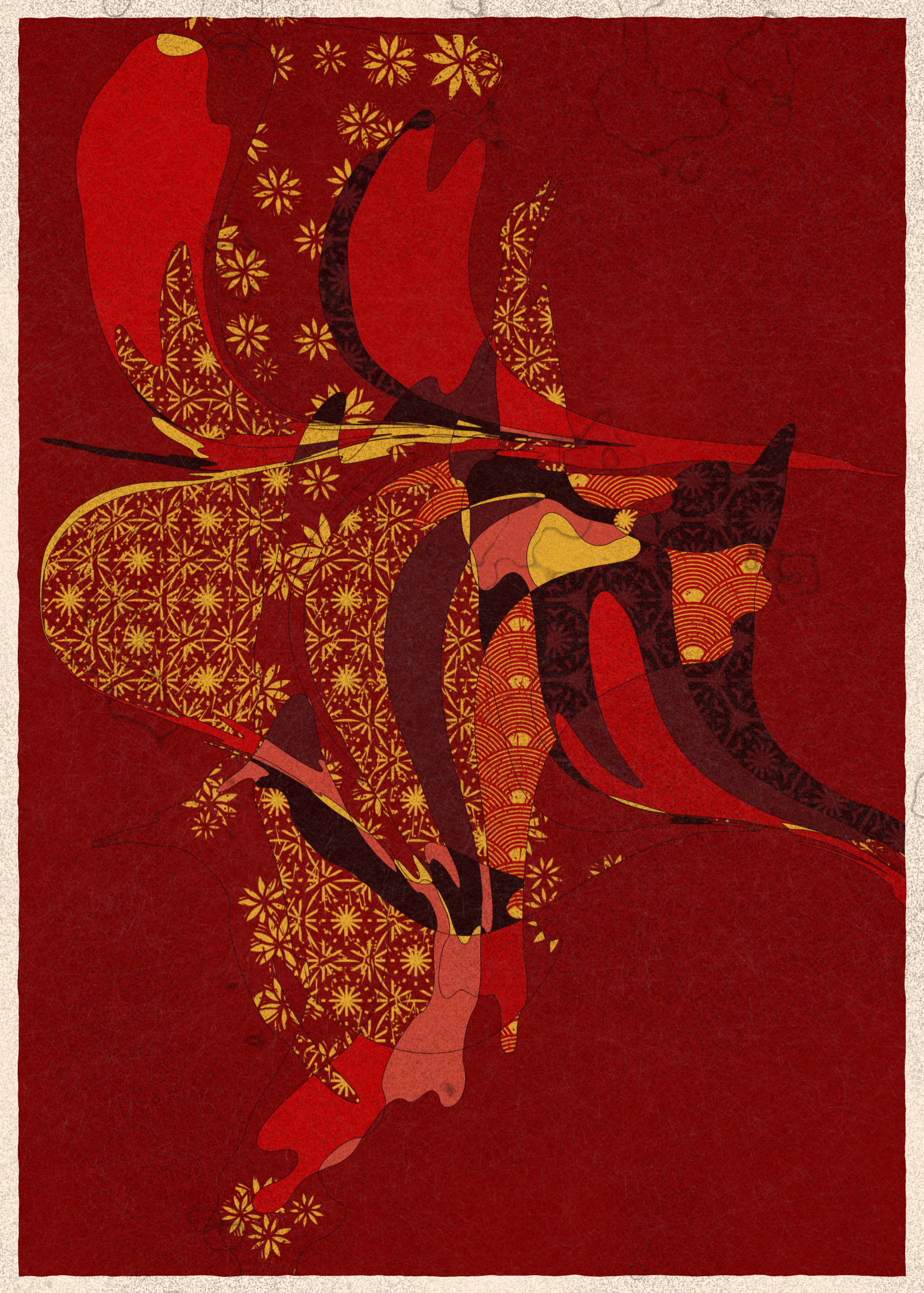 Art Blocks - Art Blocks v2 - Memories of Qilin #152 - NFT # 282000152