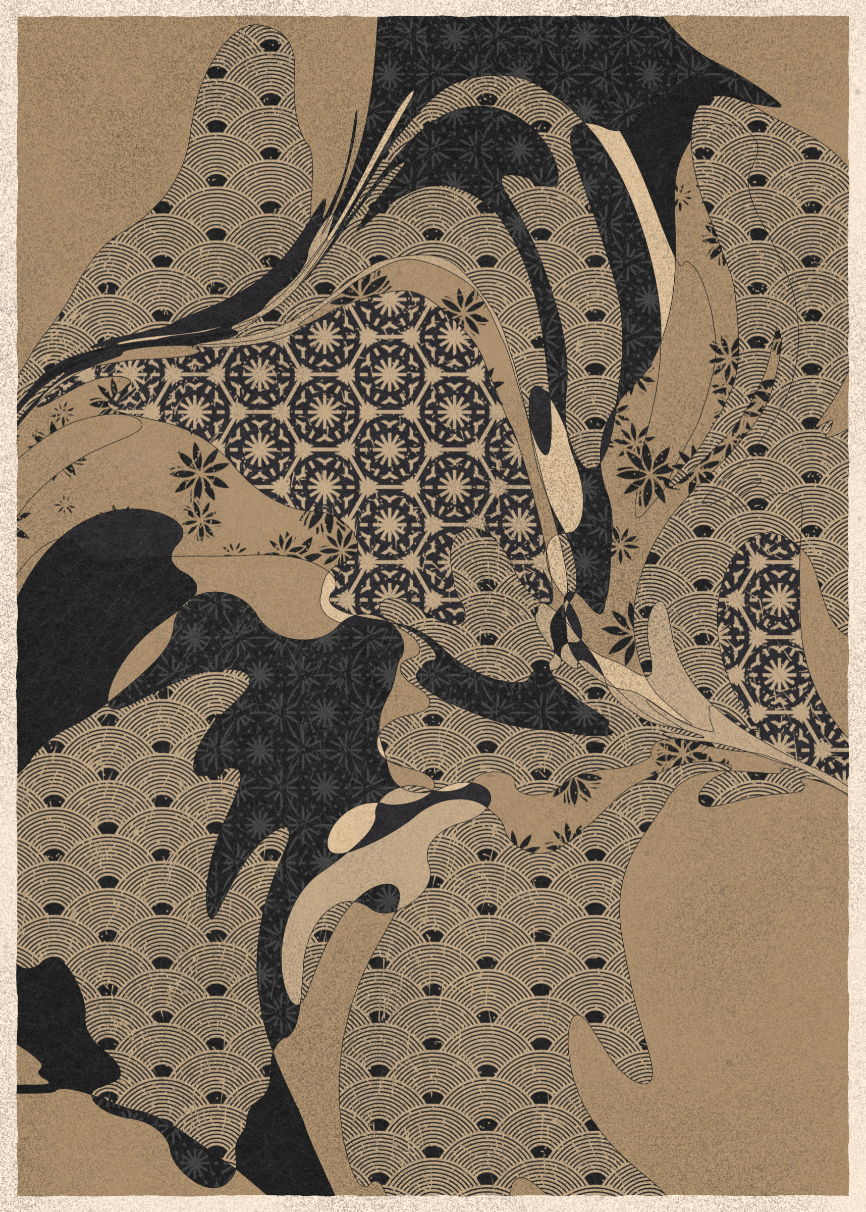 Art Blocks - Art Blocks v2 - Memories of Qilin #153 - NFT # 282000153