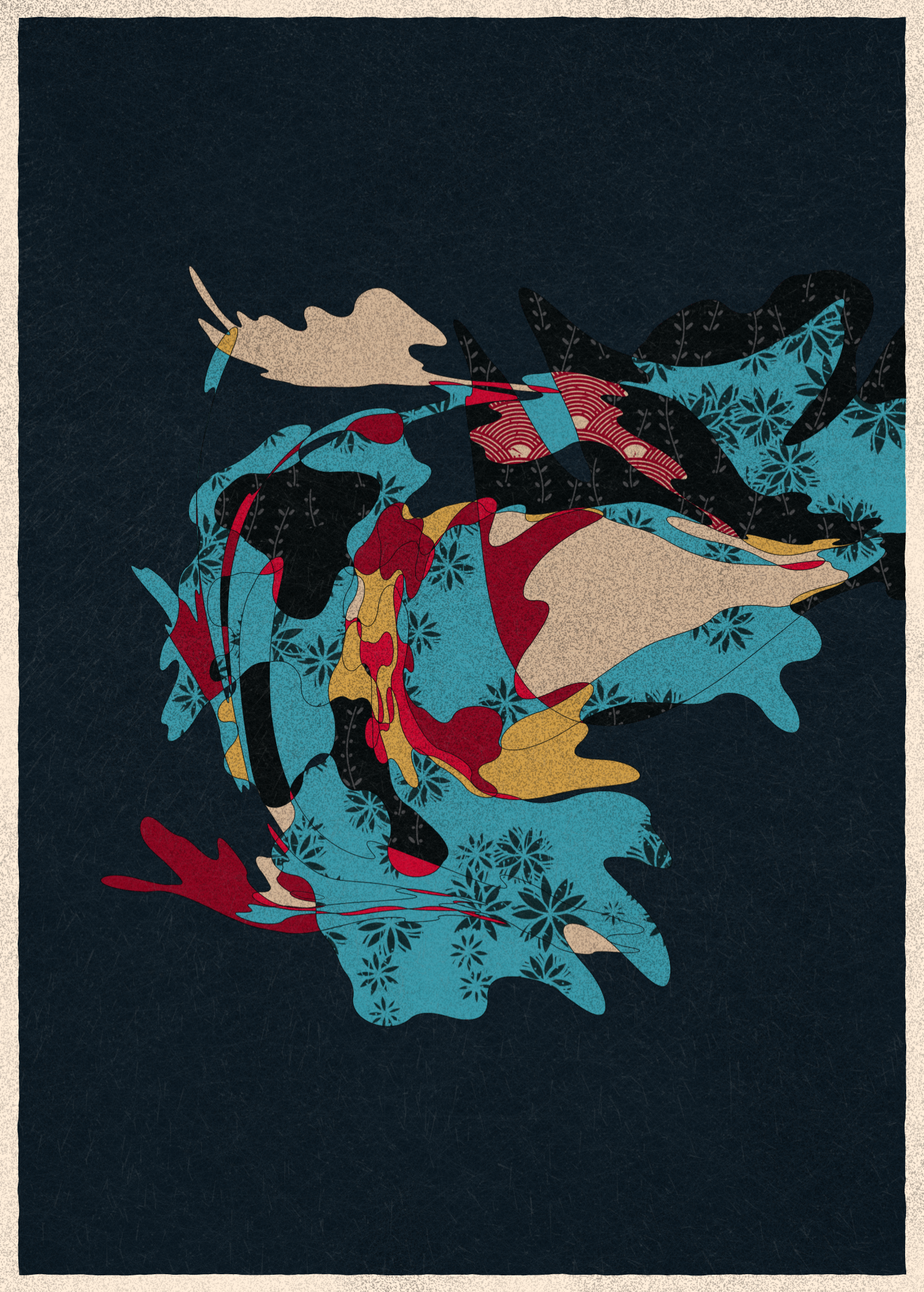 Art Blocks - Art Blocks v2 - Memories of Qilin #154 - NFT # 282000154