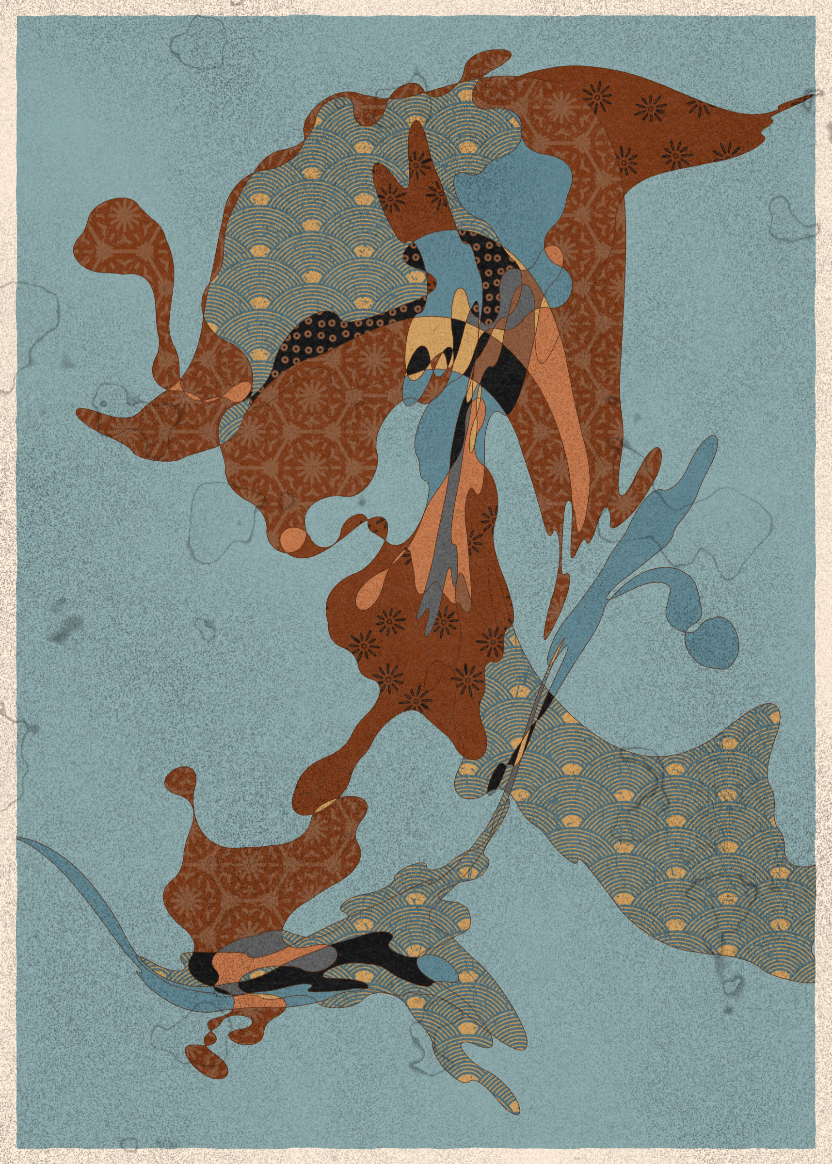 Art Blocks - Art Blocks v2 - Memories of Qilin #161 - NFT # 282000161