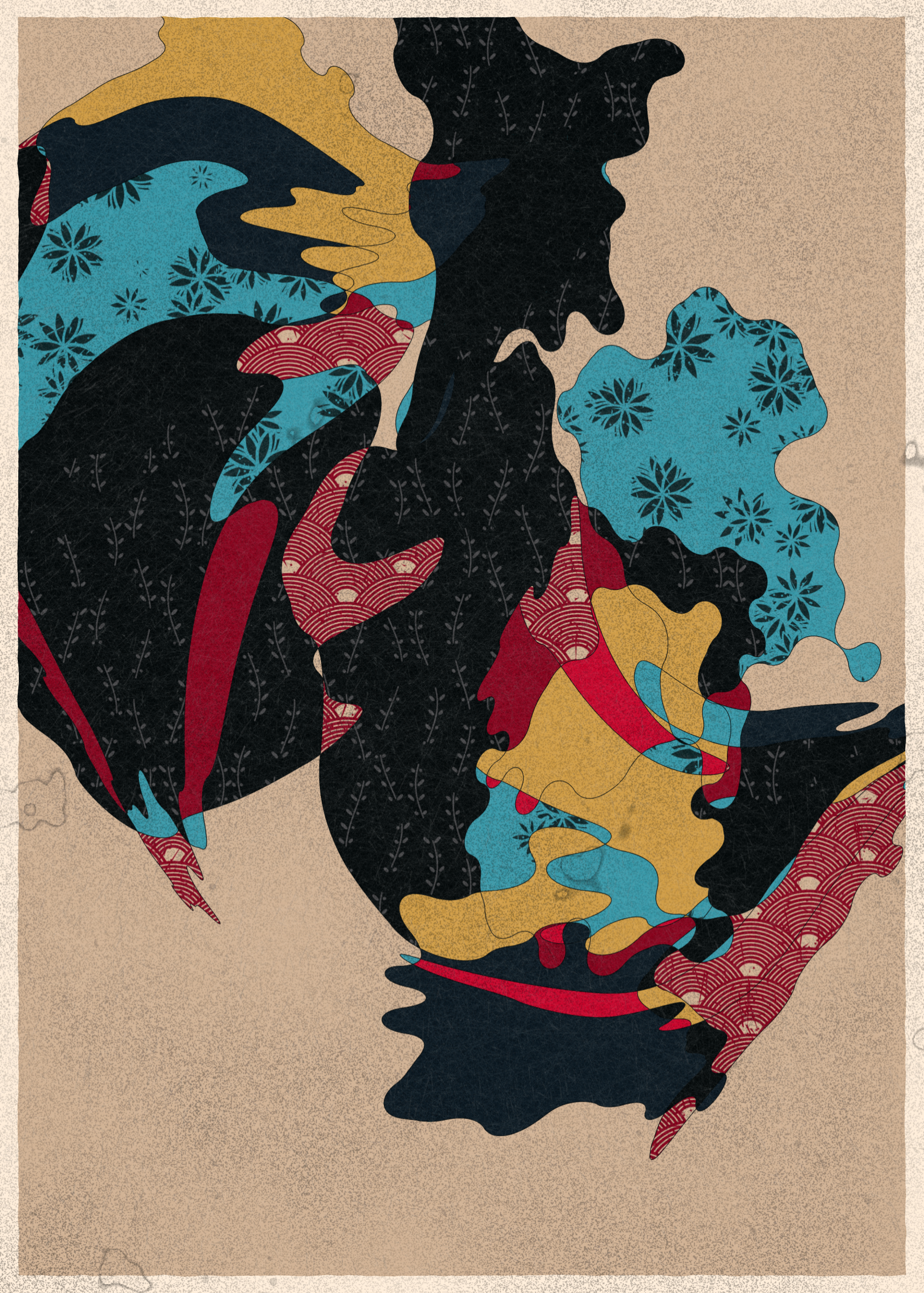 Art Blocks - Art Blocks v2 - Memories of Qilin #162 - NFT # 282000162