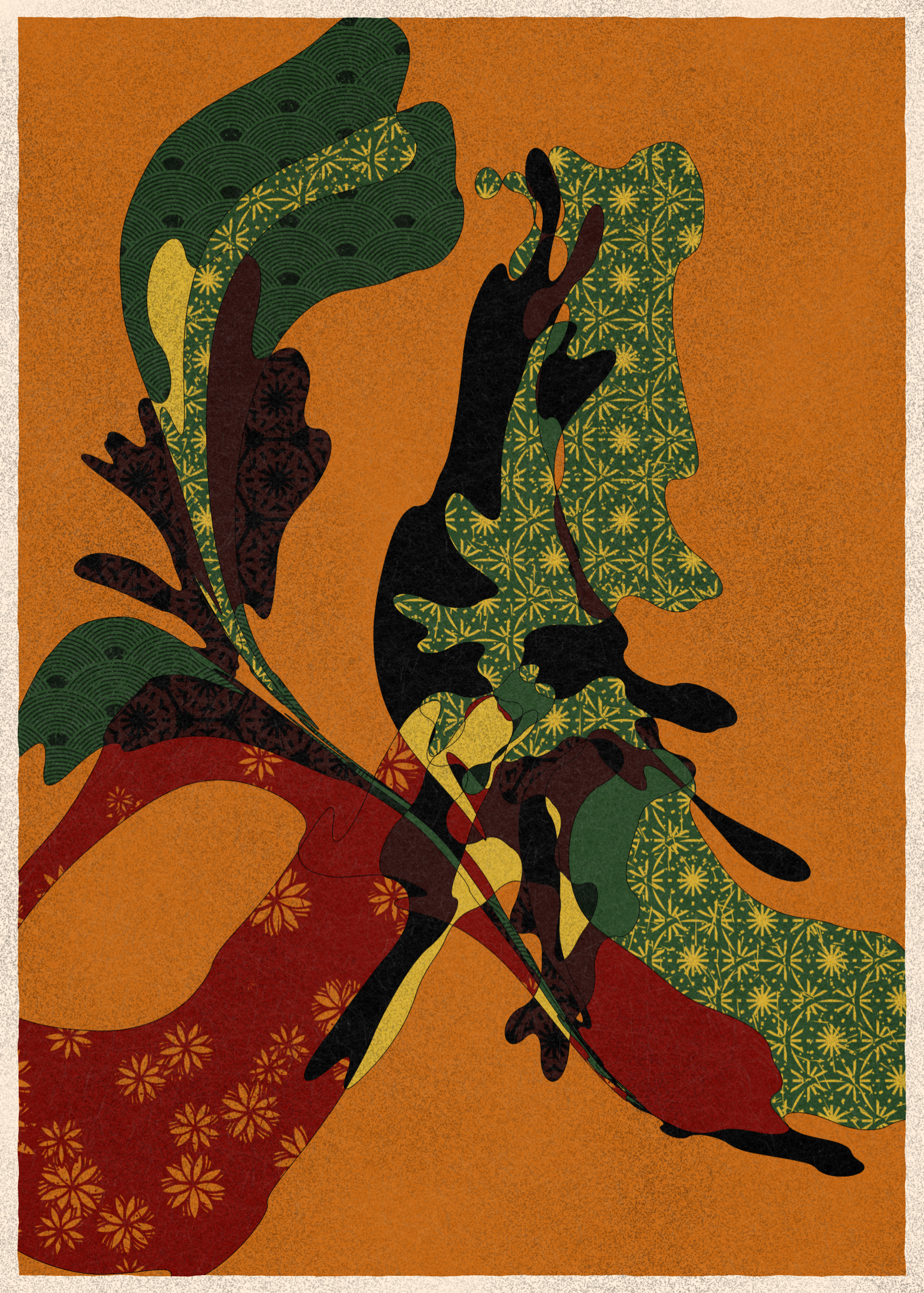 Art Blocks - Art Blocks v2 - Memories of Qilin #165 - NFT # 282000165