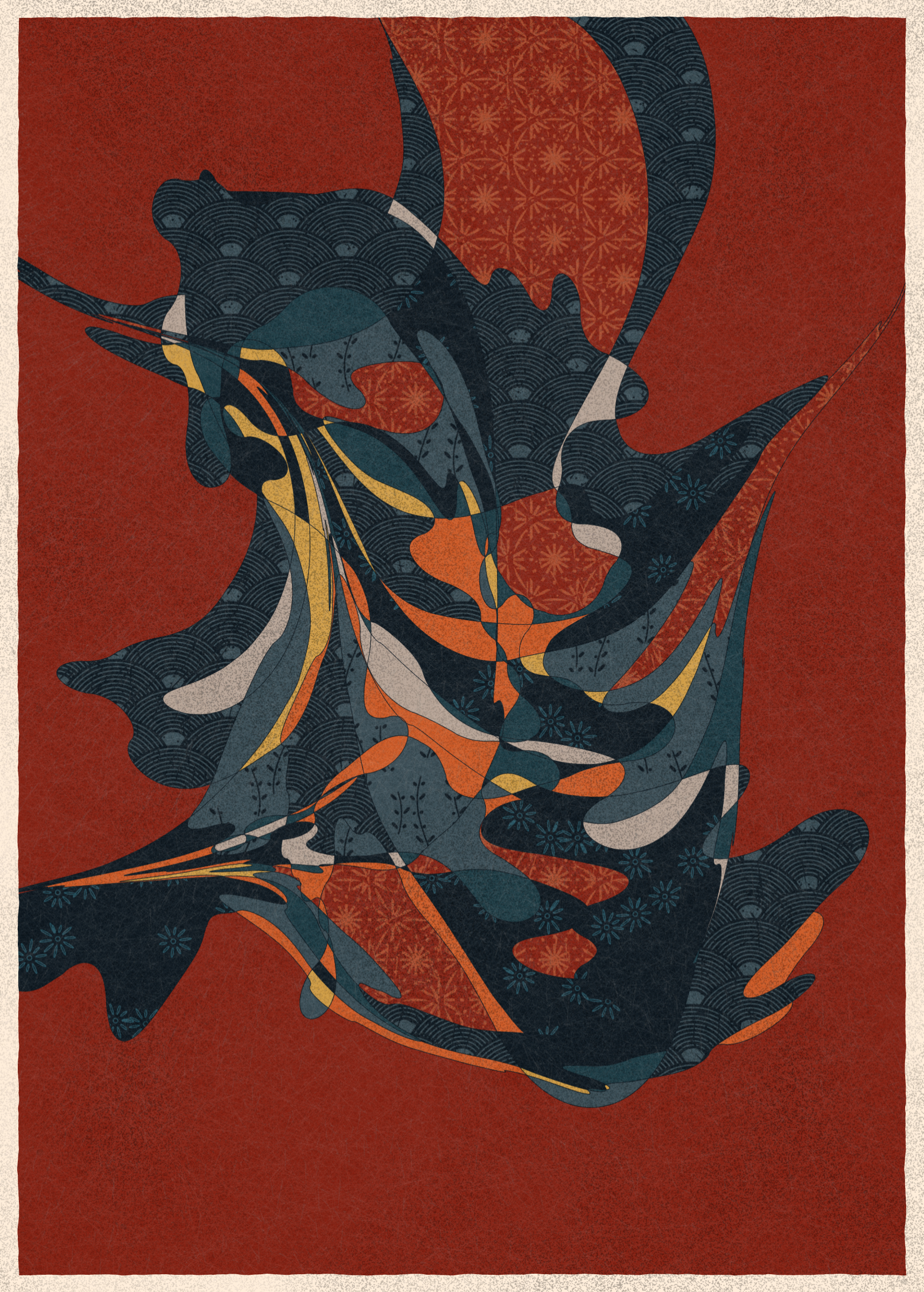 Art Blocks - Art Blocks v2 - Memories of Qilin #167 - NFT # 282000167