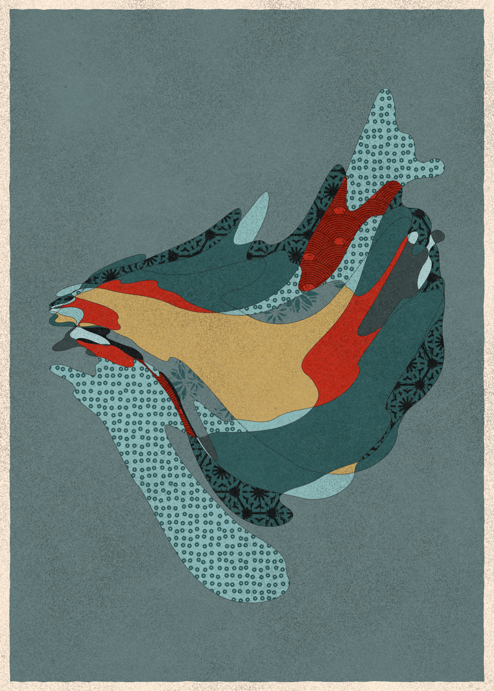 Art Blocks - Art Blocks v2 - Memories of Qilin #172 - NFT # 282000172