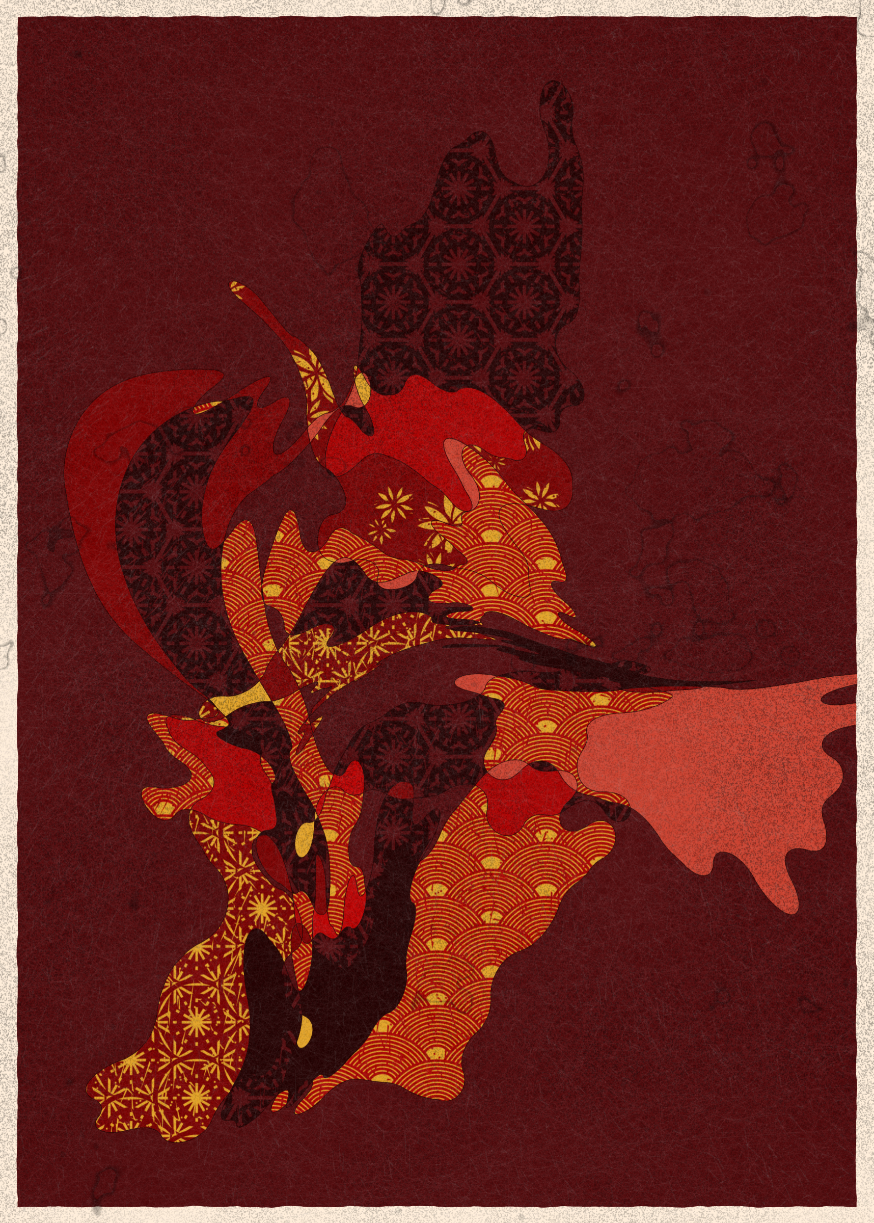 Art Blocks - Art Blocks v2 - Memories of Qilin #174 - NFT # 282000174