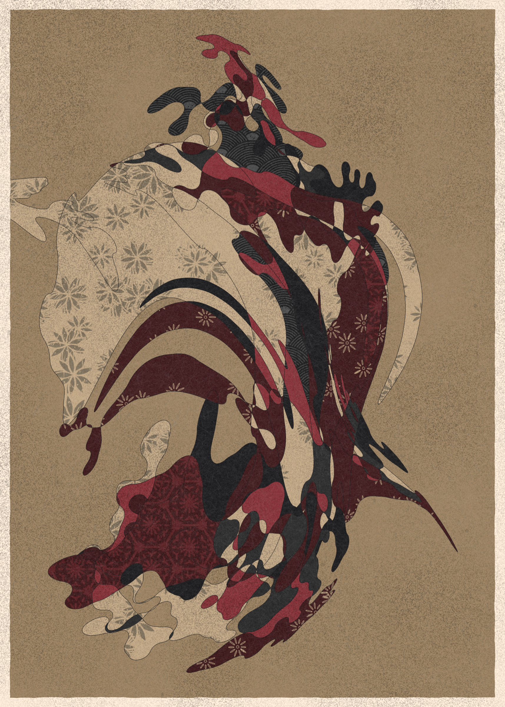 Art Blocks - Art Blocks v2 - Memories of Qilin #182 - NFT # 282000182