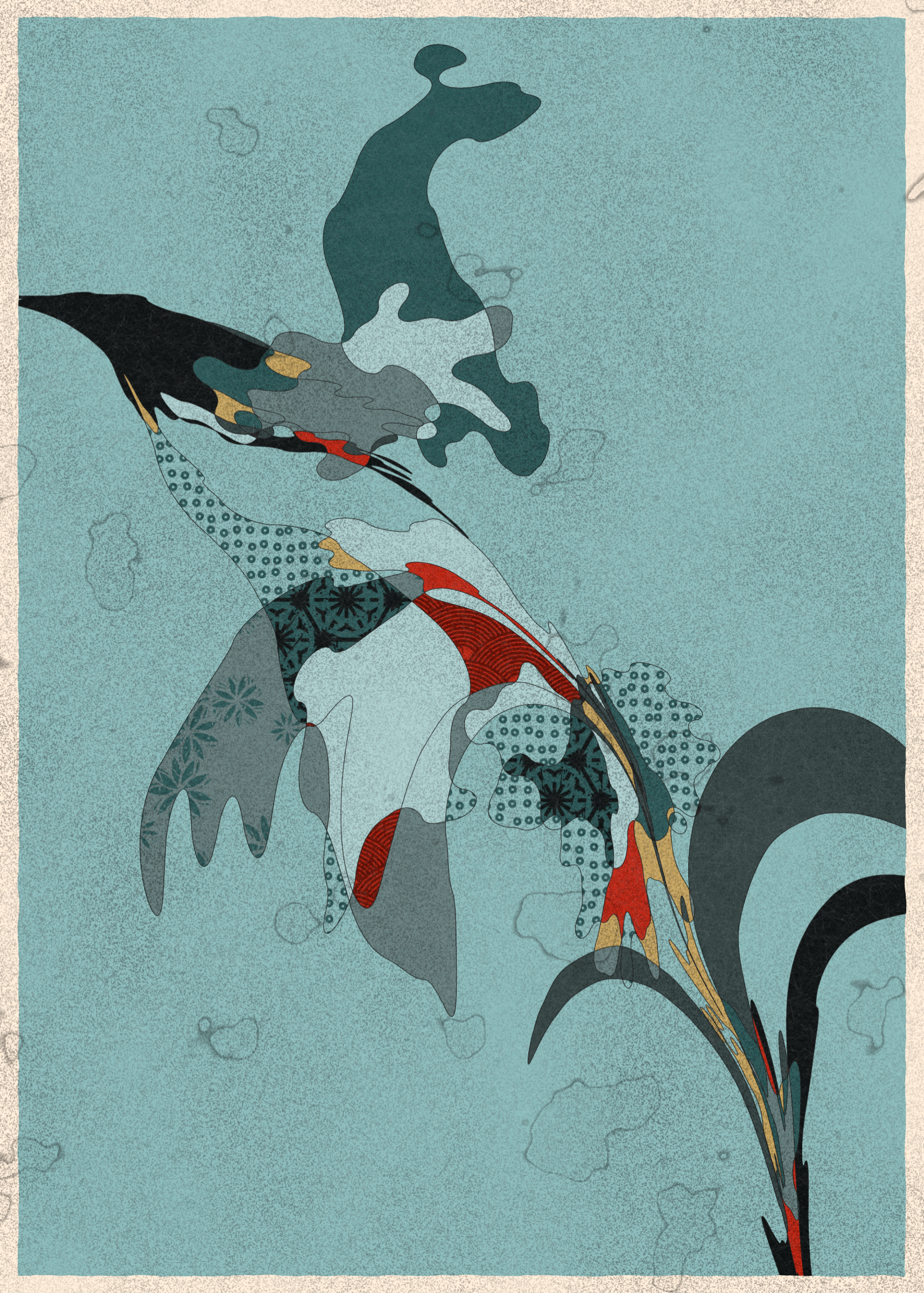 Art Blocks - Art Blocks v2 - Memories of Qilin #184 - NFT # 282000184