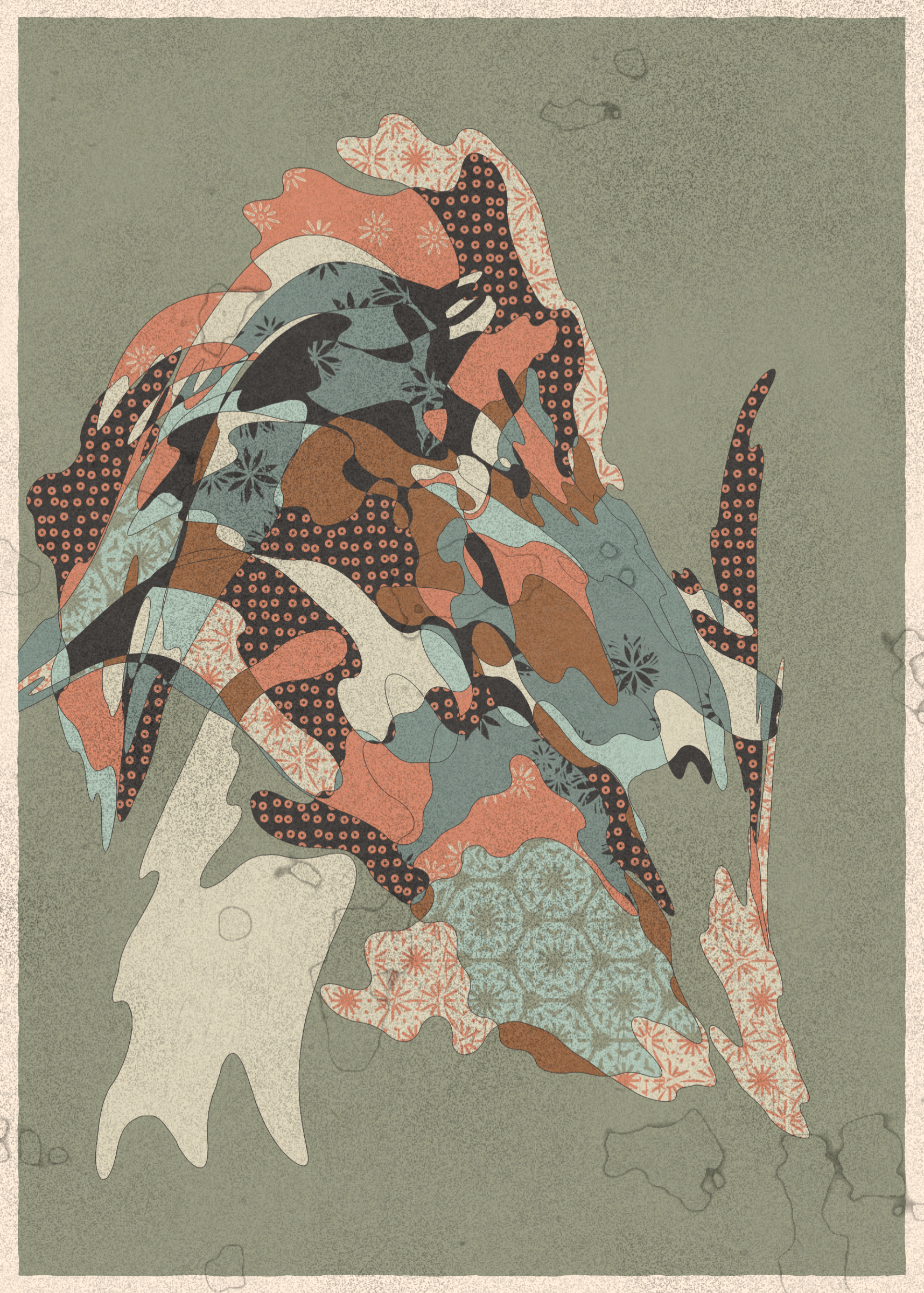 Art Blocks - Art Blocks v2 - Memories of Qilin #185 - NFT # 282000185