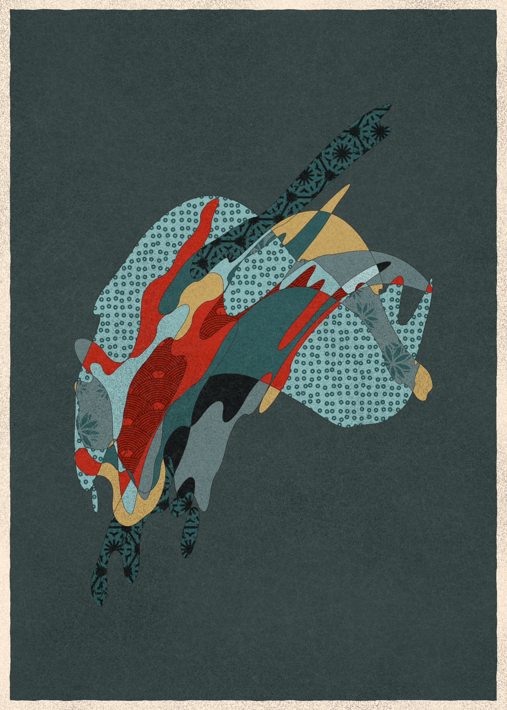 Art Blocks - Art Blocks v2 - Memories of Qilin #187 - NFT # 282000187