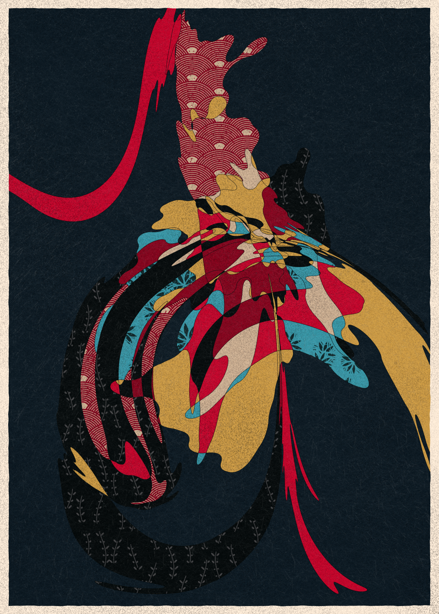 Art Blocks - Art Blocks v2 - Memories of Qilin #204 - NFT # 282000204