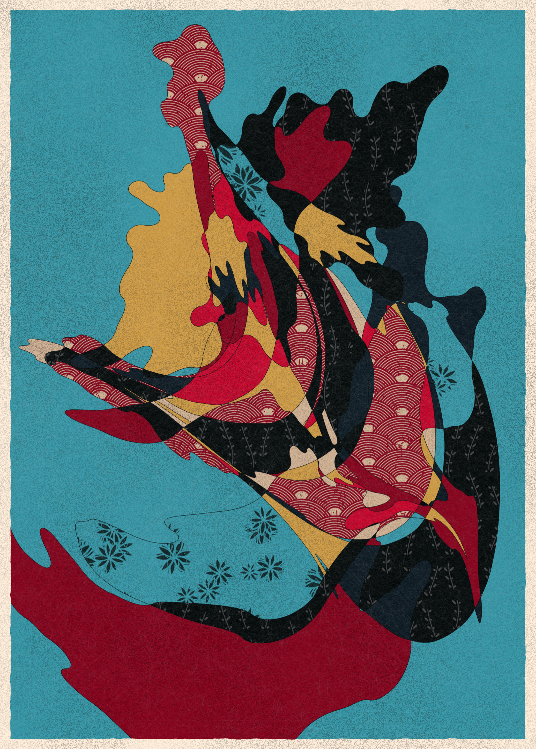 Art Blocks - Art Blocks v2 - Memories of Qilin #205 - NFT # 282000205