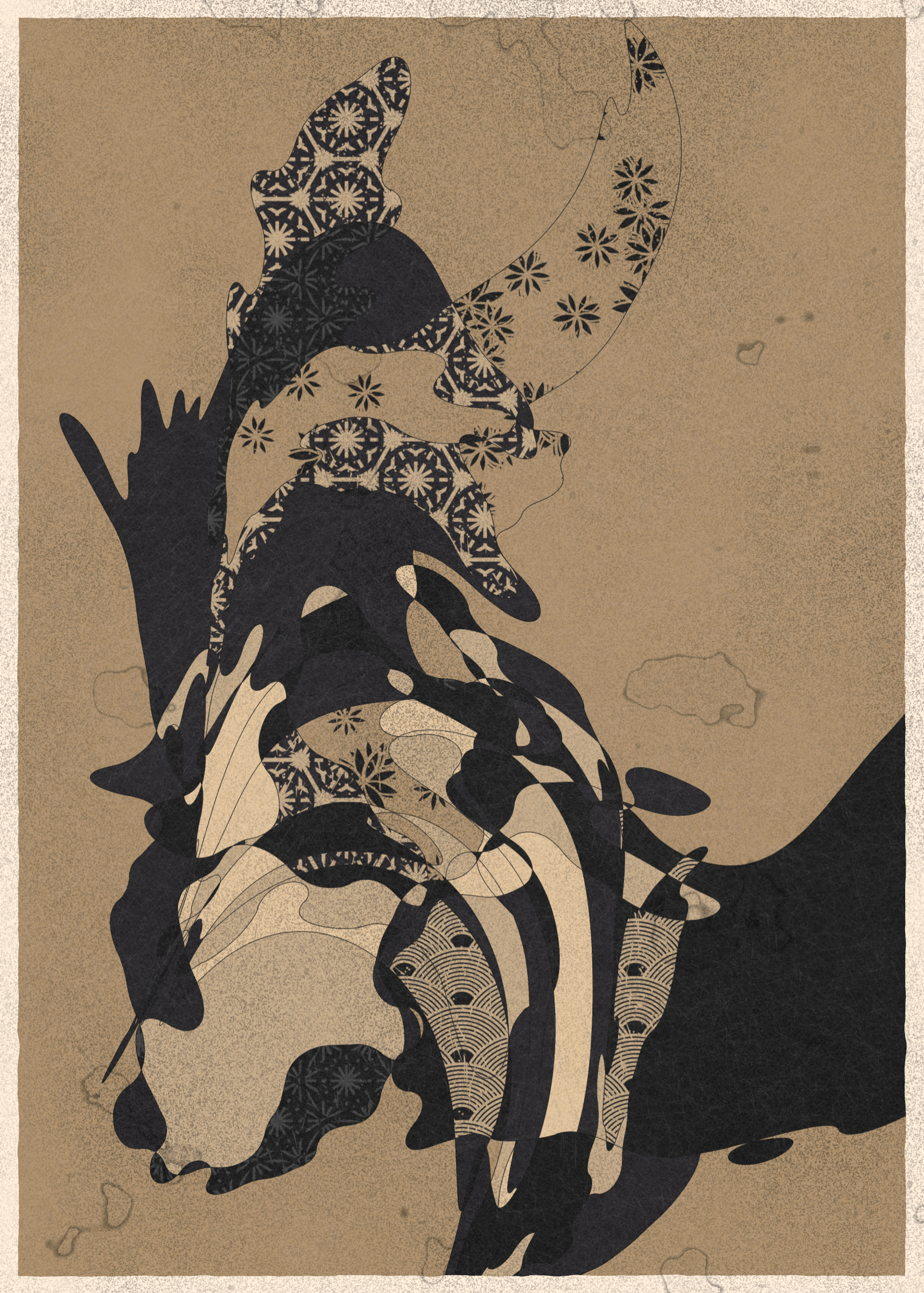 Art Blocks - Art Blocks v2 - Memories of Qilin #211 - NFT # 282000211