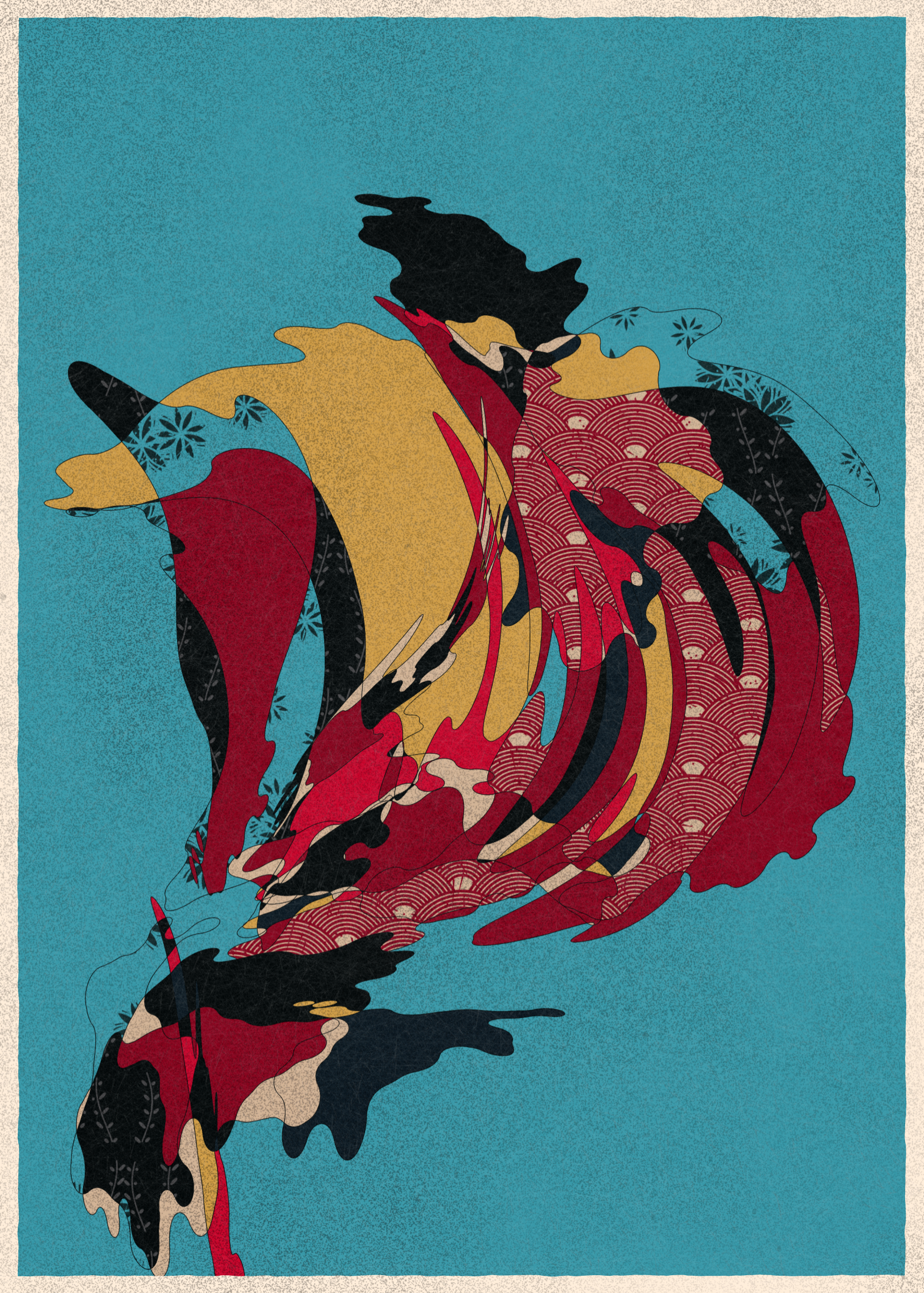 Art Blocks - Art Blocks v2 - Memories of Qilin #215 - NFT # 282000215