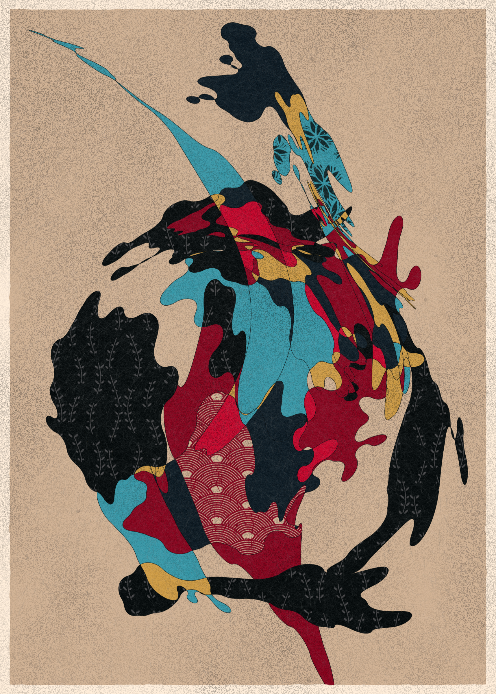 Art Blocks - Art Blocks v2 - Memories of Qilin #227 - NFT # 282000227