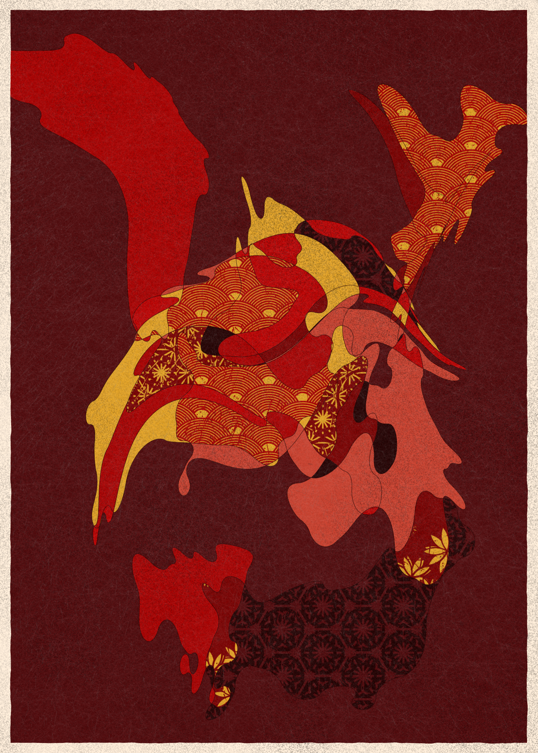 Art Blocks - Art Blocks v2 - Memories of Qilin #229 - NFT # 282000229