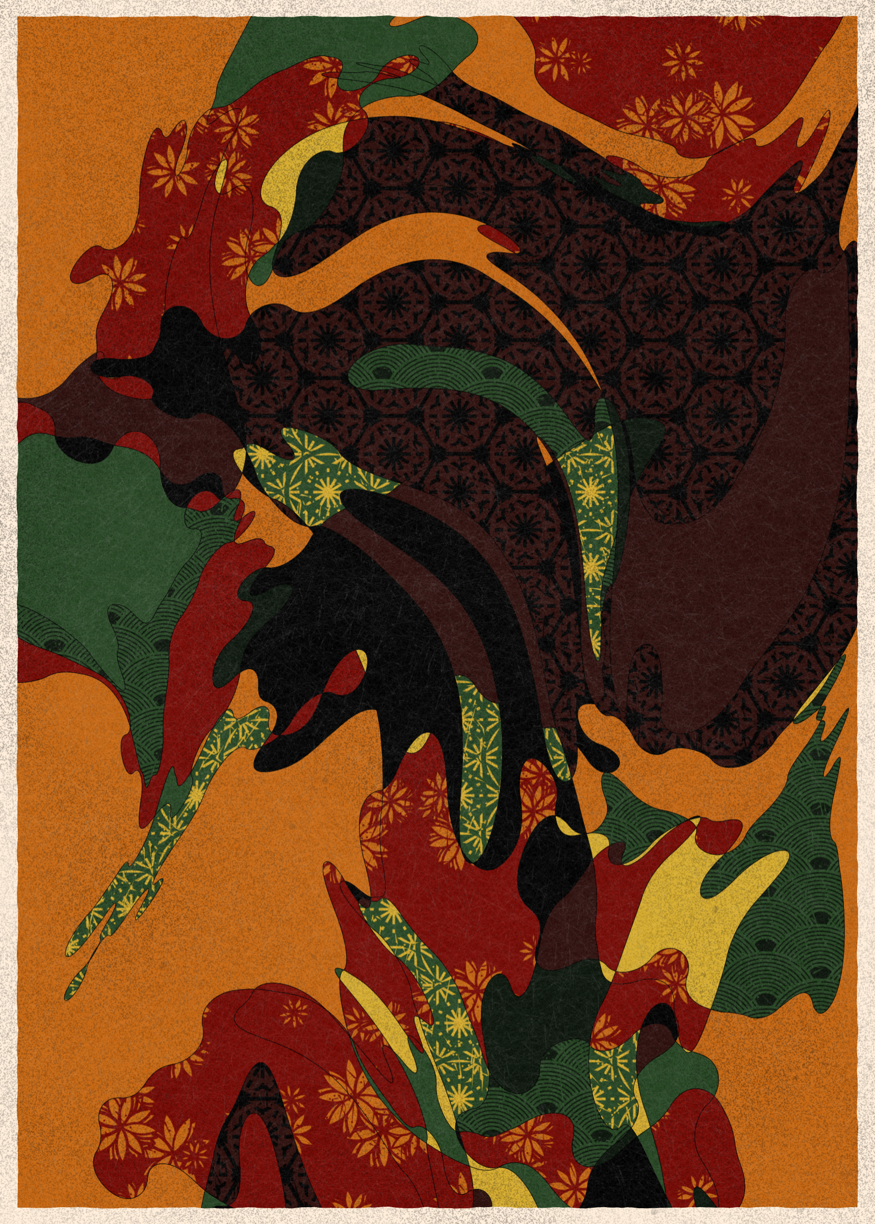 Art Blocks - Art Blocks v2 - Memories of Qilin #232 - NFT # 282000232