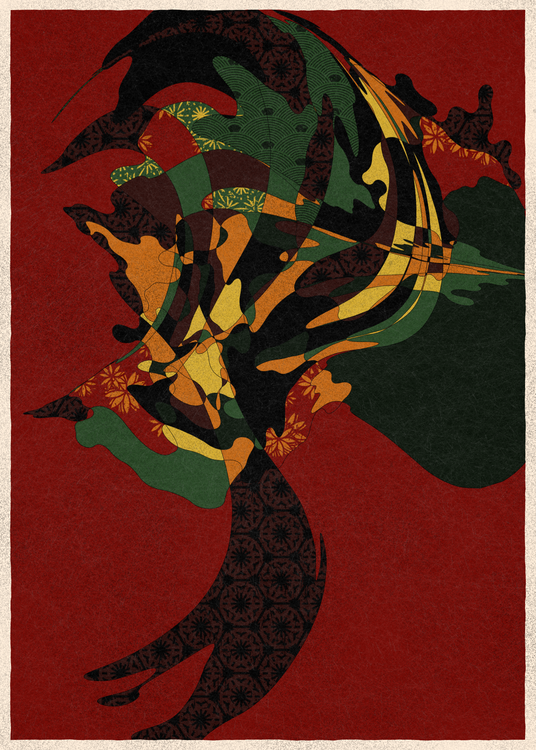 Art Blocks - Art Blocks v2 - Memories of Qilin #234 - NFT # 282000234