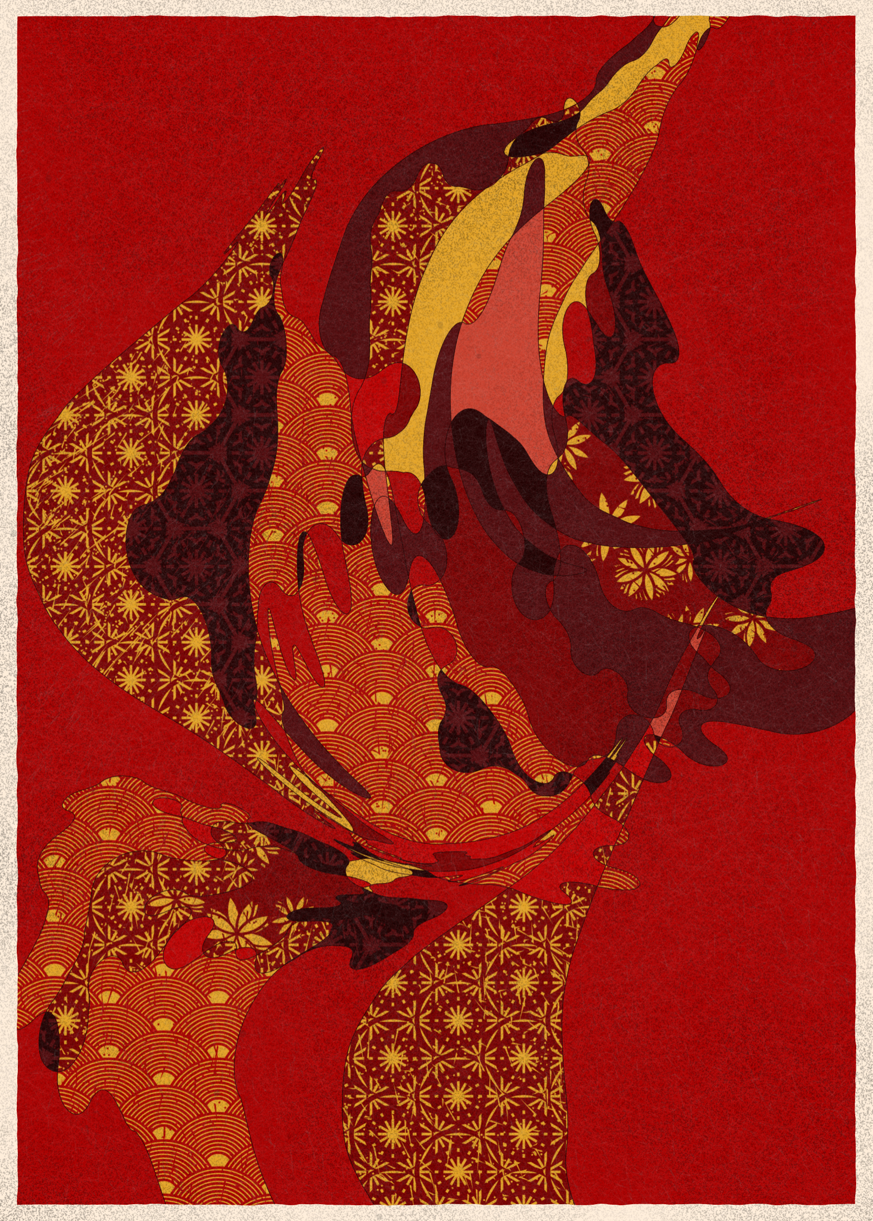 Art Blocks - Art Blocks v2 - Memories of Qilin #246 - NFT # 282000246