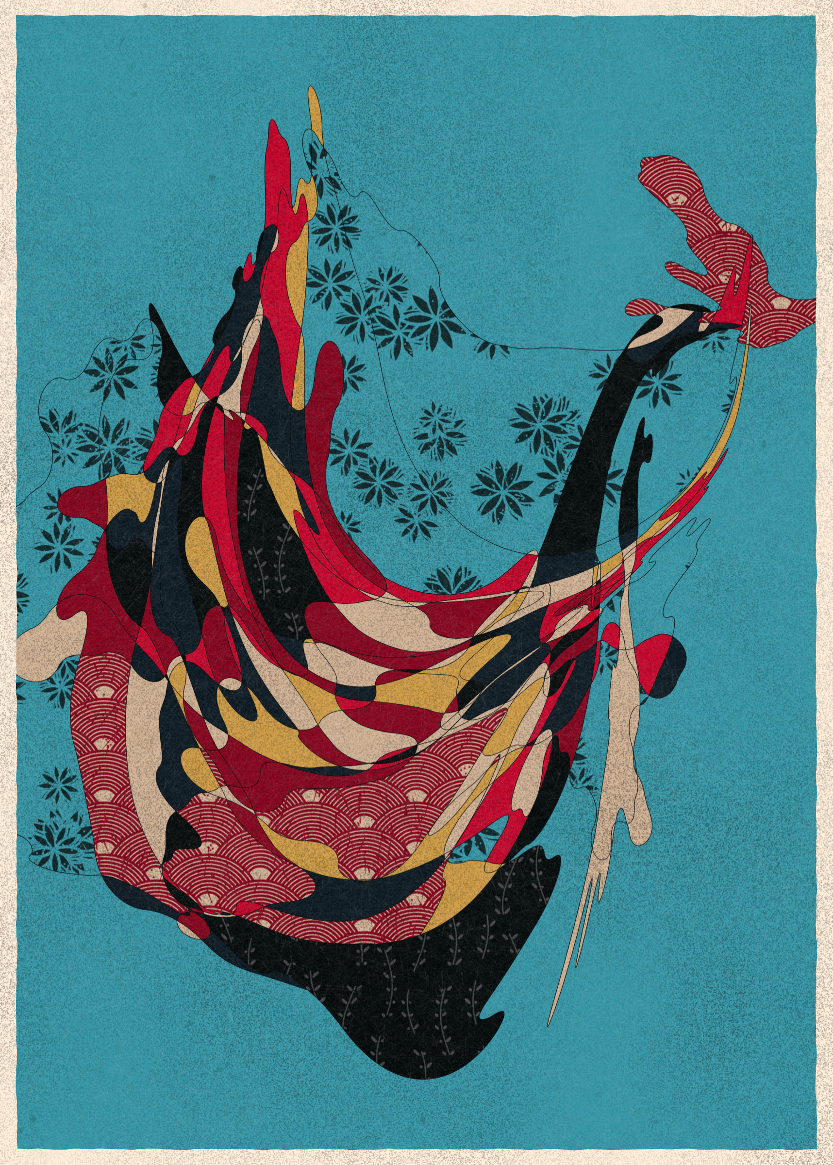 Art Blocks - Art Blocks v2 - Memories of Qilin #247 - NFT # 282000247