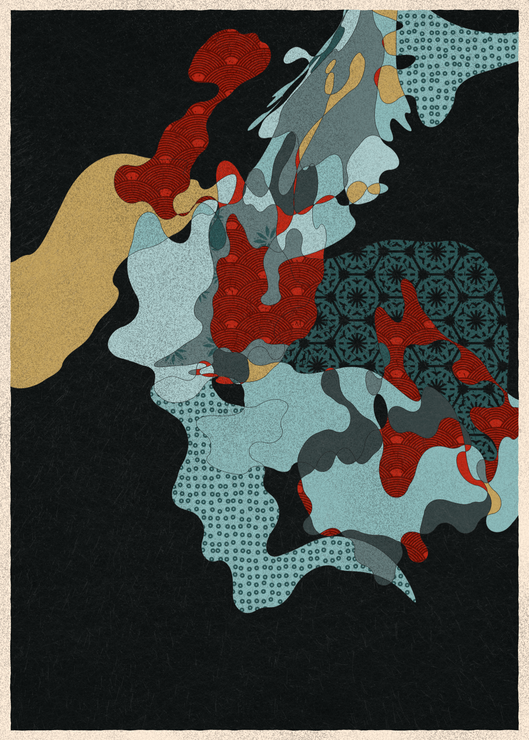 Art Blocks - Art Blocks v2 - Memories of Qilin #252 - NFT # 282000252