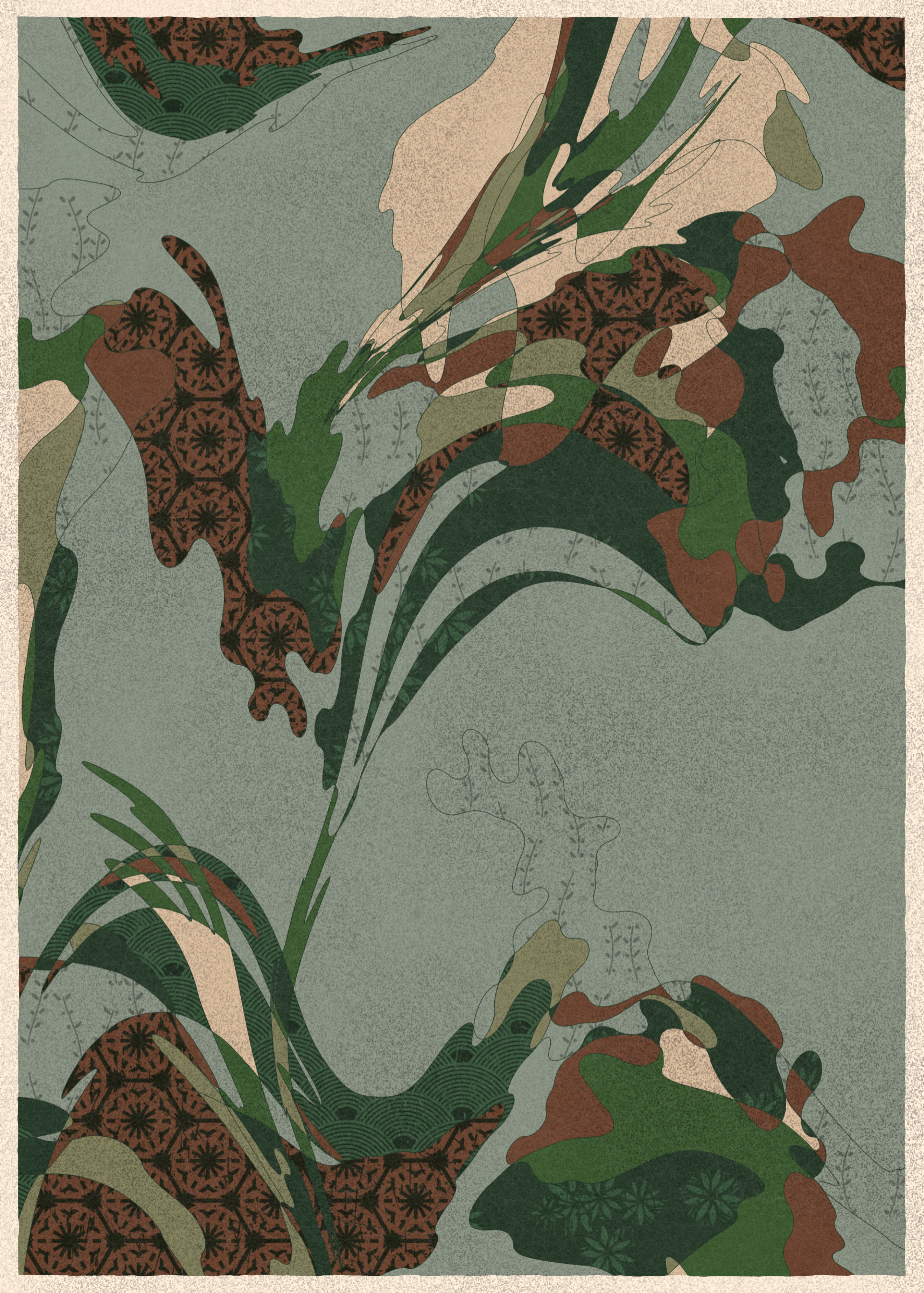 Art Blocks - Art Blocks v2 - Memories of Qilin #254 - NFT # 282000254