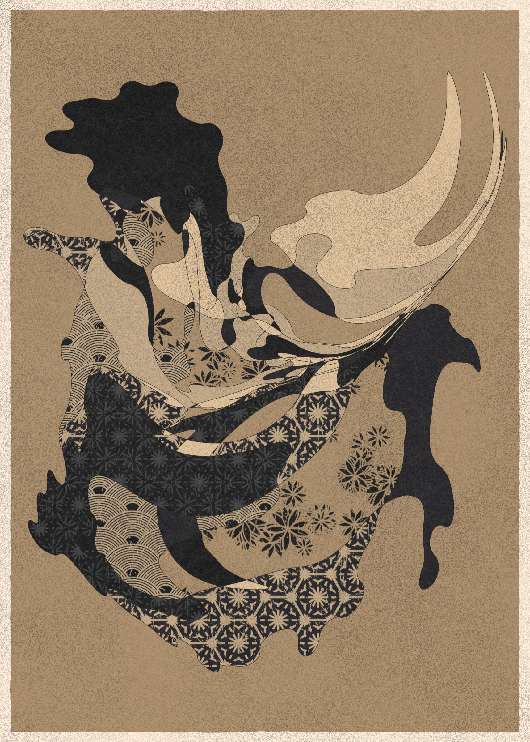 Art Blocks - Art Blocks v2 - Memories of Qilin #257 - NFT # 282000257