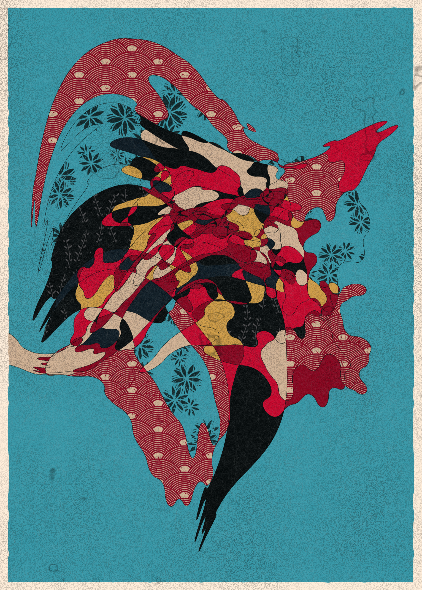 Art Blocks - Art Blocks v2 - Memories of Qilin #259 - NFT # 282000259