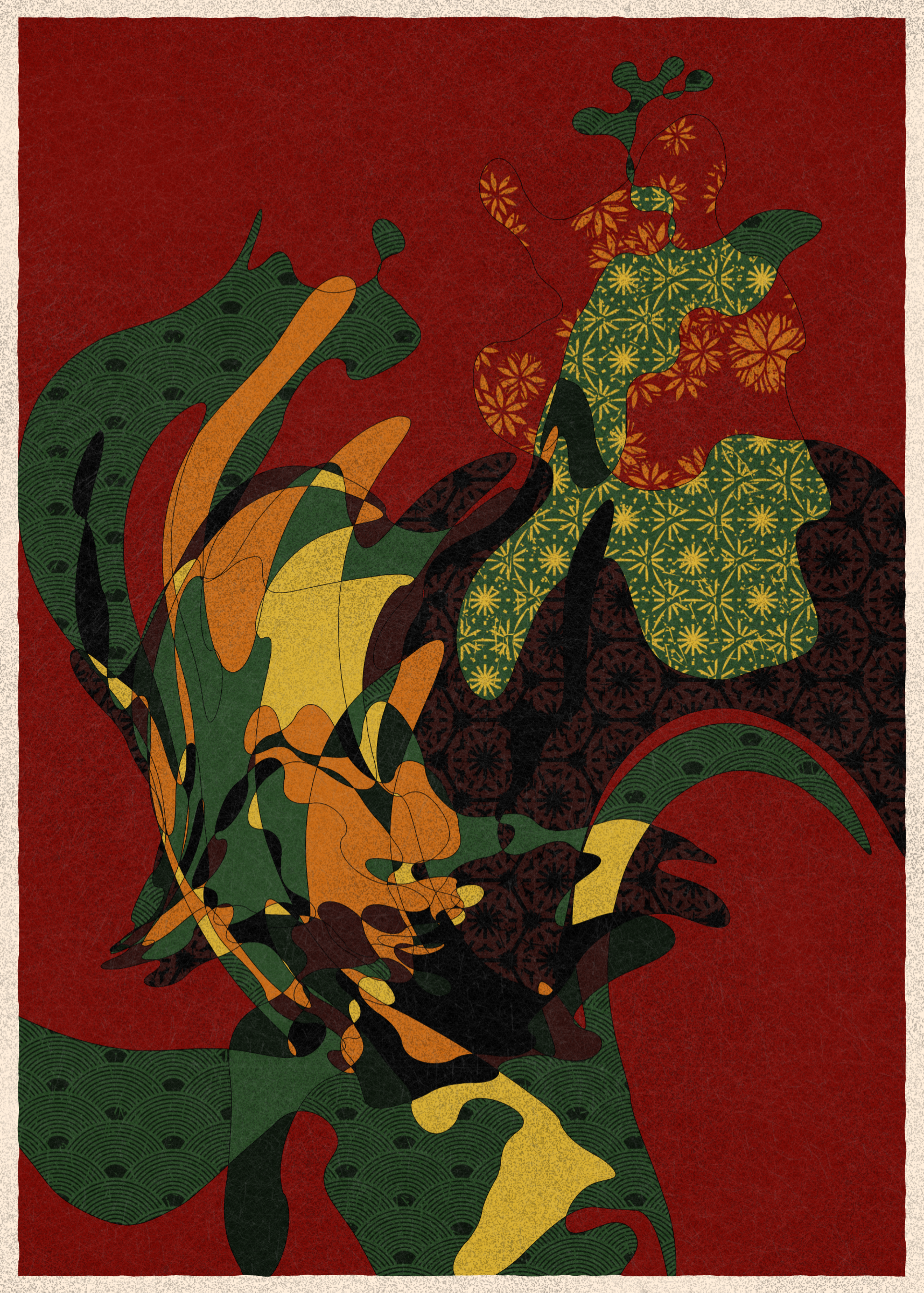 Art Blocks - Art Blocks v2 - Memories of Qilin #273 - NFT # 282000273