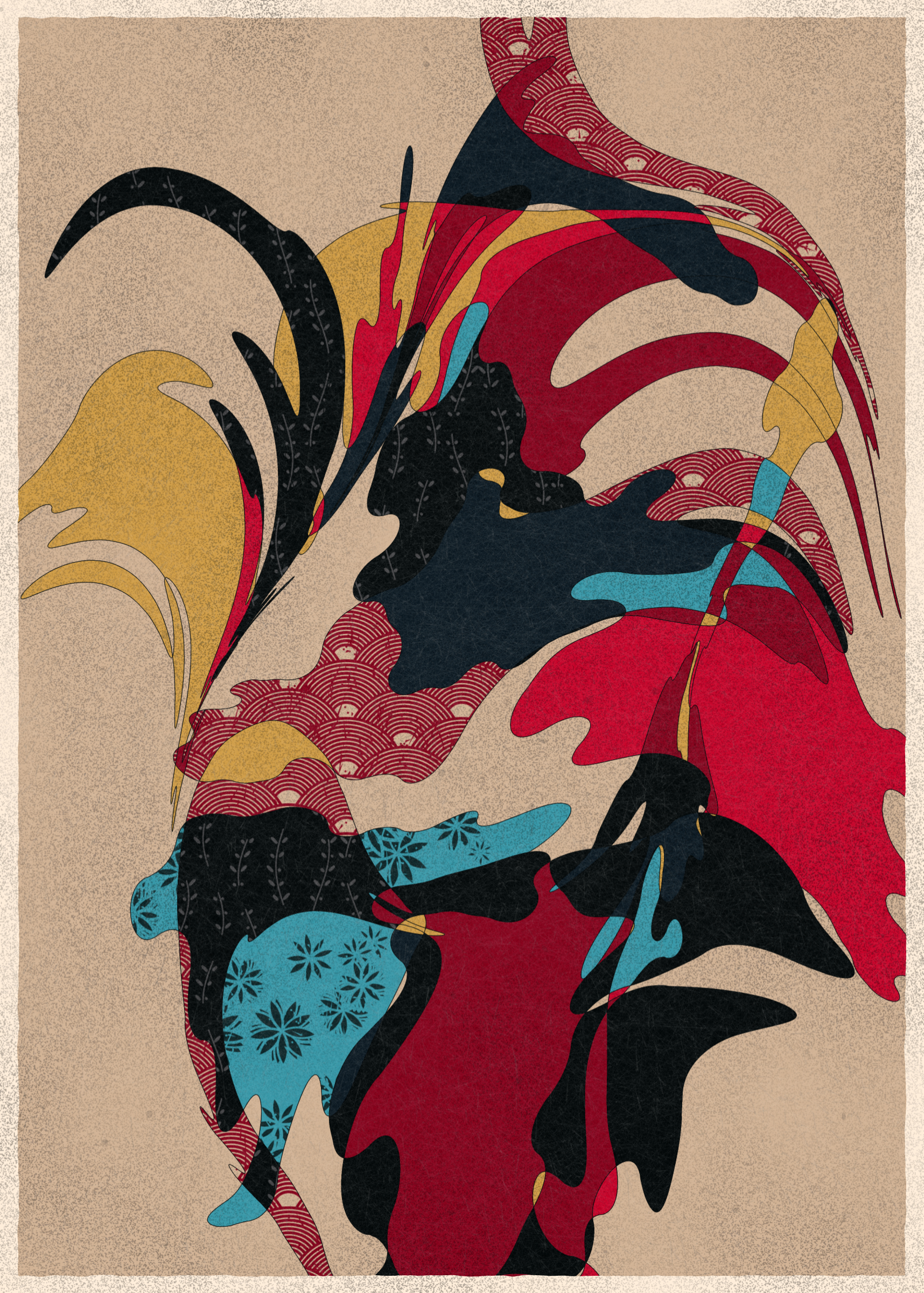 Art Blocks - Art Blocks v2 - Memories of Qilin #277 - NFT # 282000277