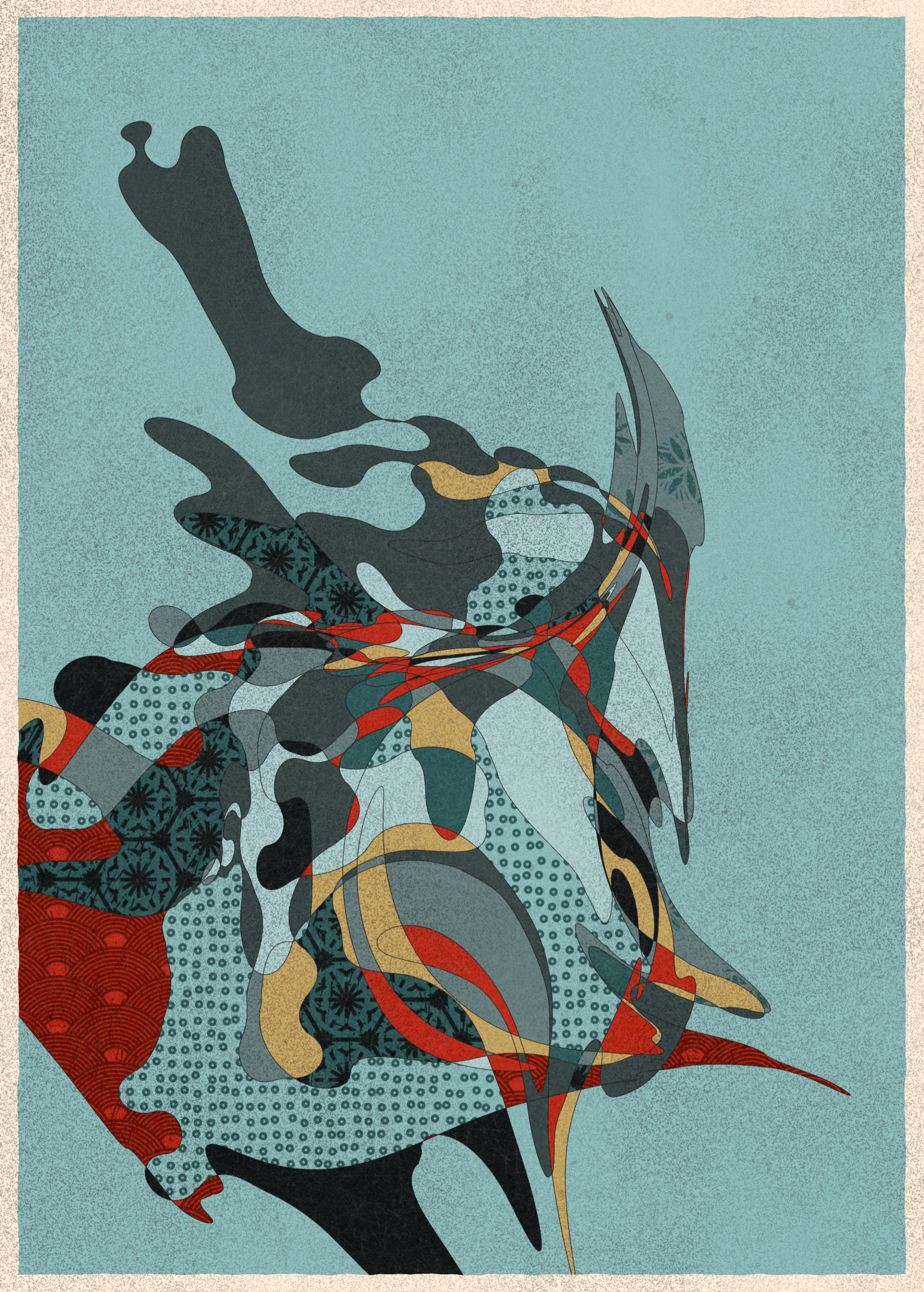 Art Blocks - Art Blocks v2 - Memories of Qilin #282 - NFT # 282000282