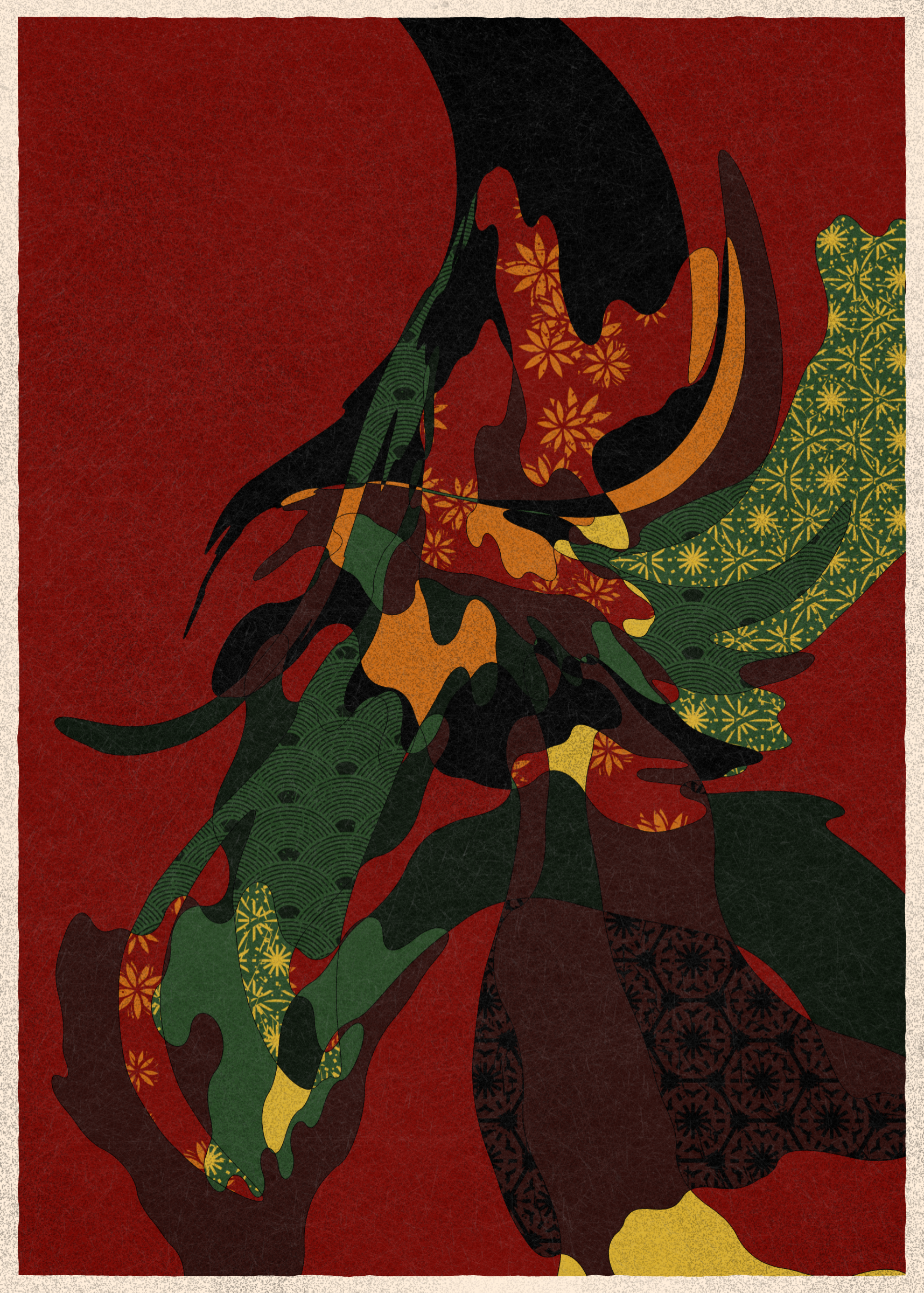 Art Blocks - Art Blocks v2 - Memories of Qilin #284 - NFT # 282000284